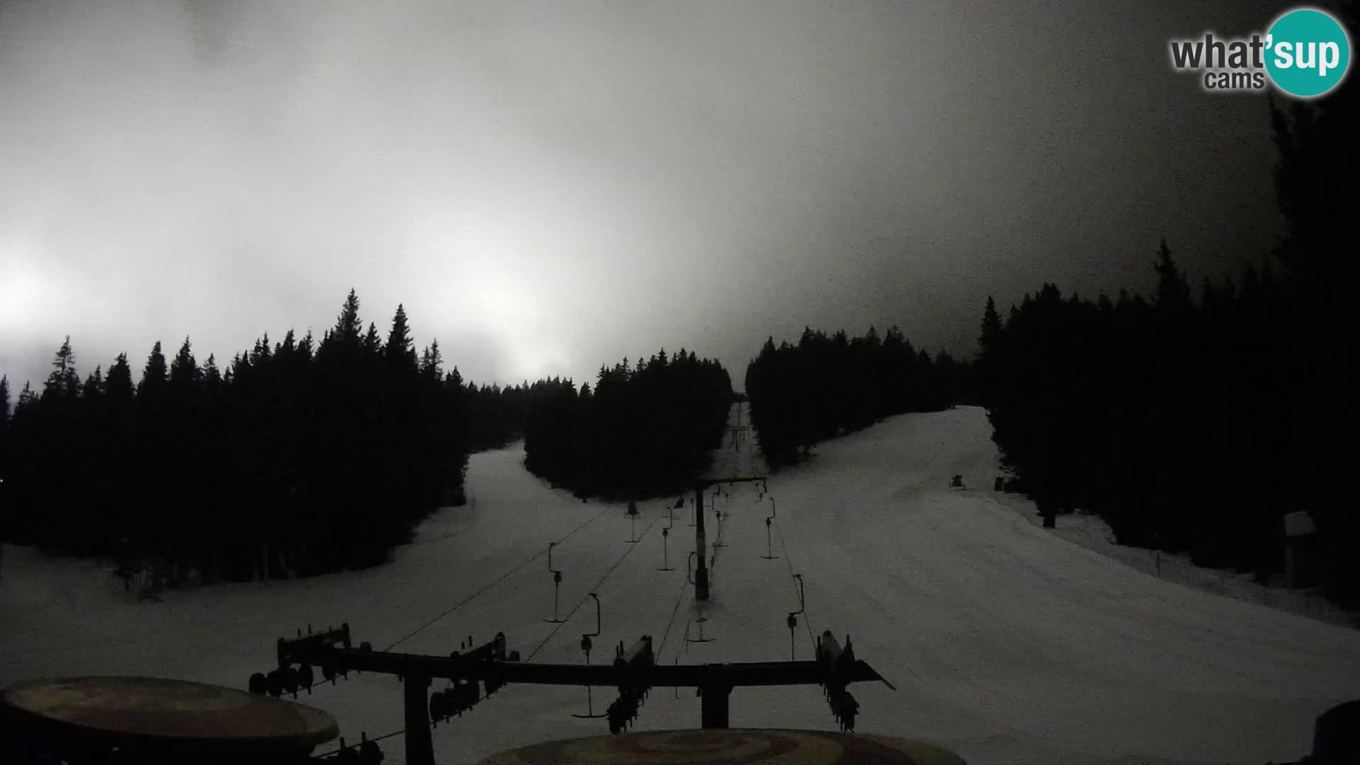 Station de ski Rogla Webcam Ostruščica pistes 1 et 2