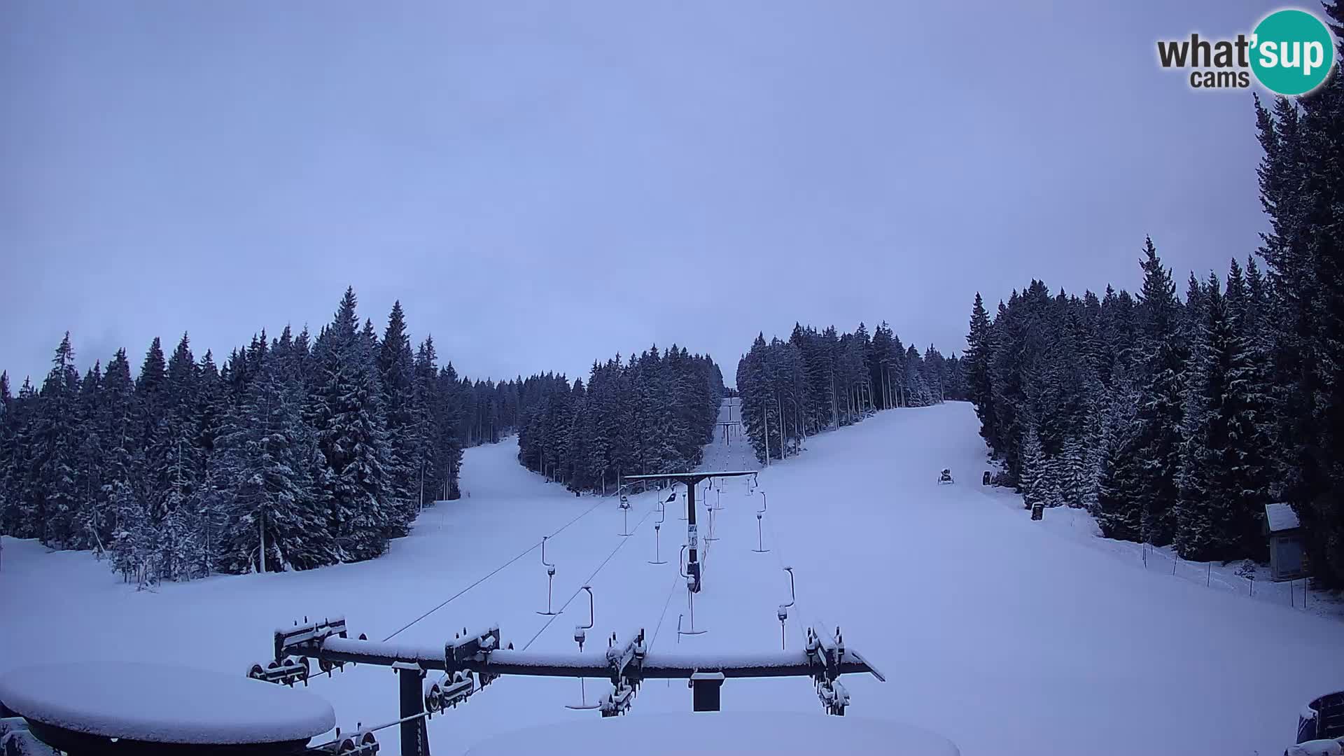 Station de ski Rogla Webcam Ostruščica pistes 1 et 2