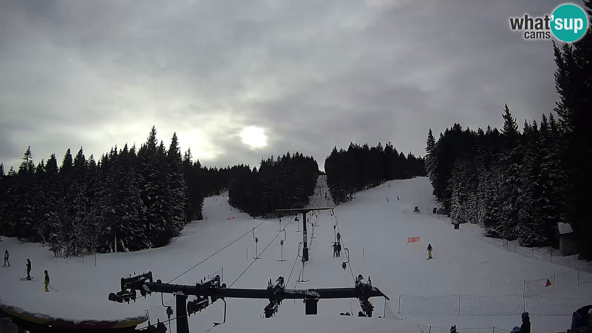 Station de ski Rogla Webcam Ostruščica pistes 1 et 2