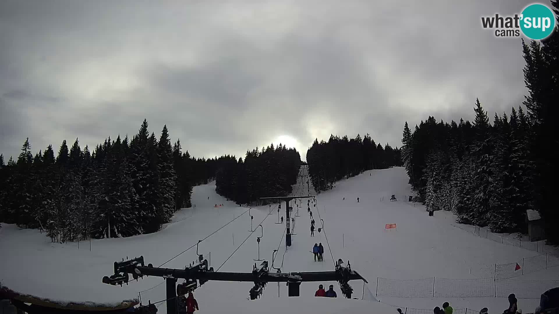 Station de ski Rogla Webcam Ostruščica pistes 1 et 2