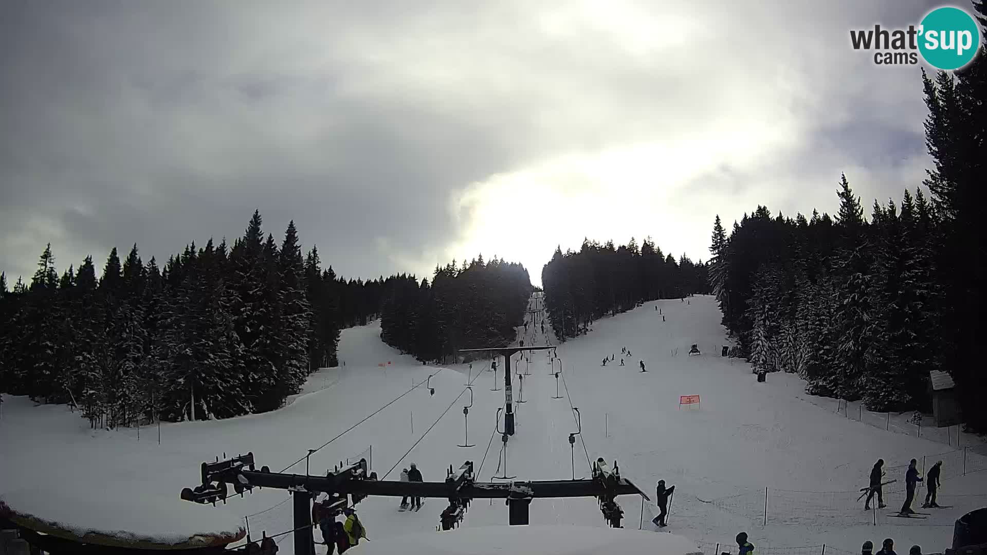 Station de ski Rogla Webcam Ostruščica pistes 1 et 2