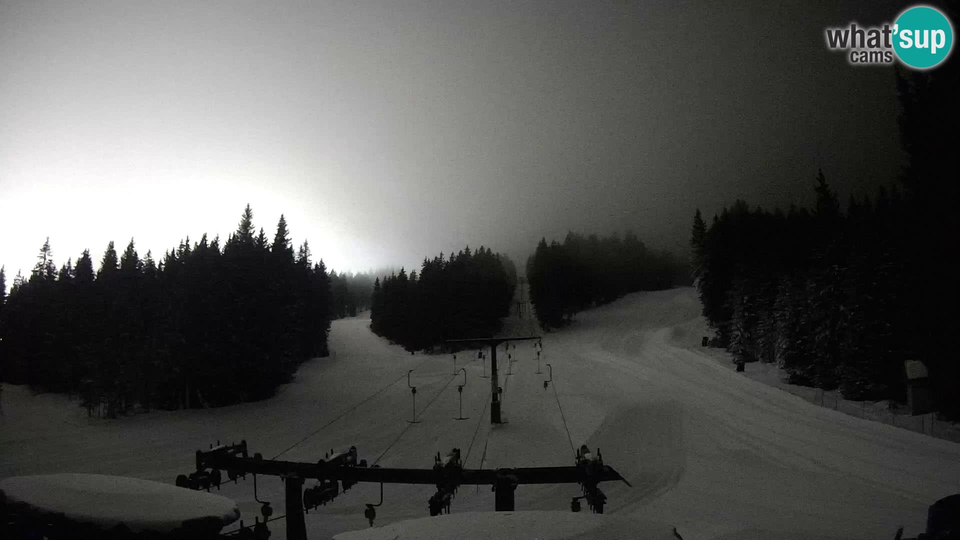 Comprensorio sciistico Rogla Webcam live Ostruščica piste 1 e 2