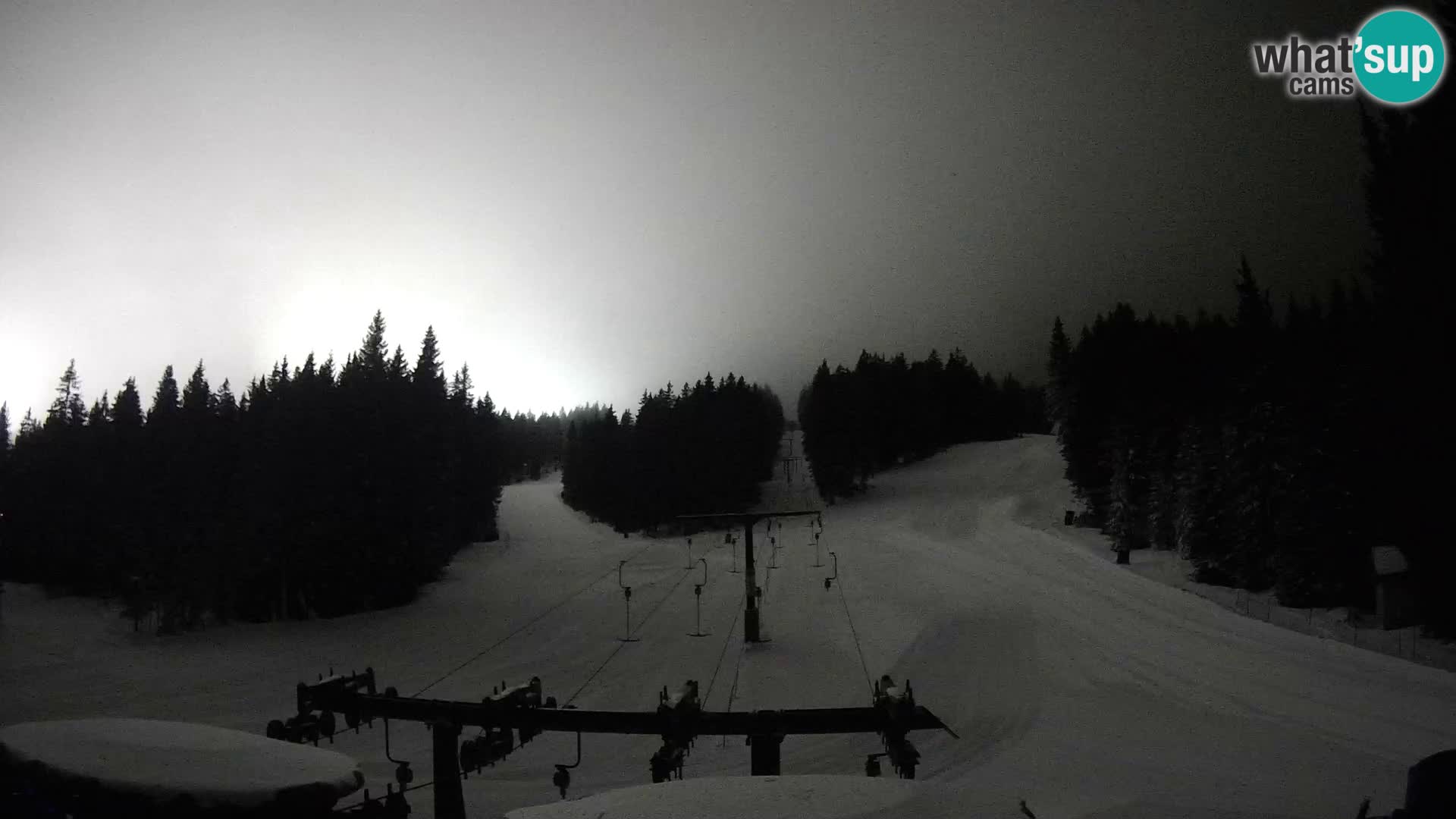 Comprensorio sciistico Rogla Webcam live Ostruščica piste 1 e 2