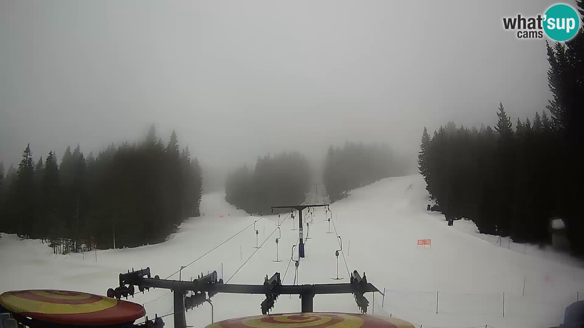 Station de ski Rogla Webcam Ostruščica pistes 1 et 2