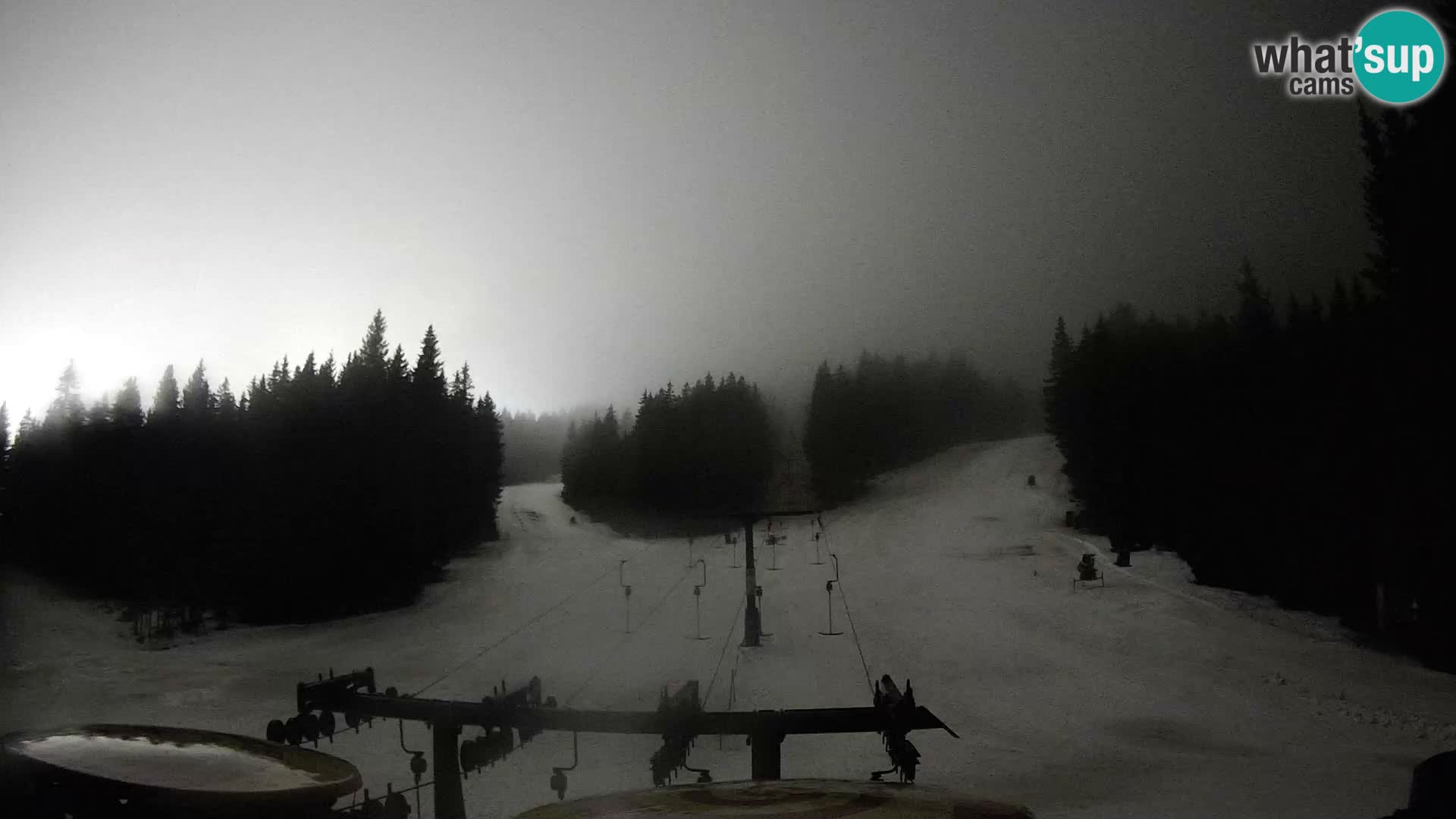 Station de ski Rogla Webcam Ostruščica pistes 1 et 2