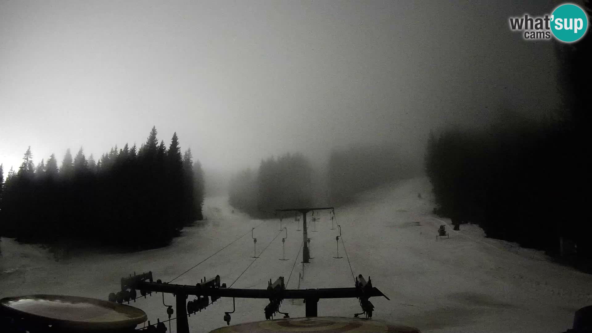 Comprensorio sciistico Rogla Webcam live Ostruščica piste 1 e 2