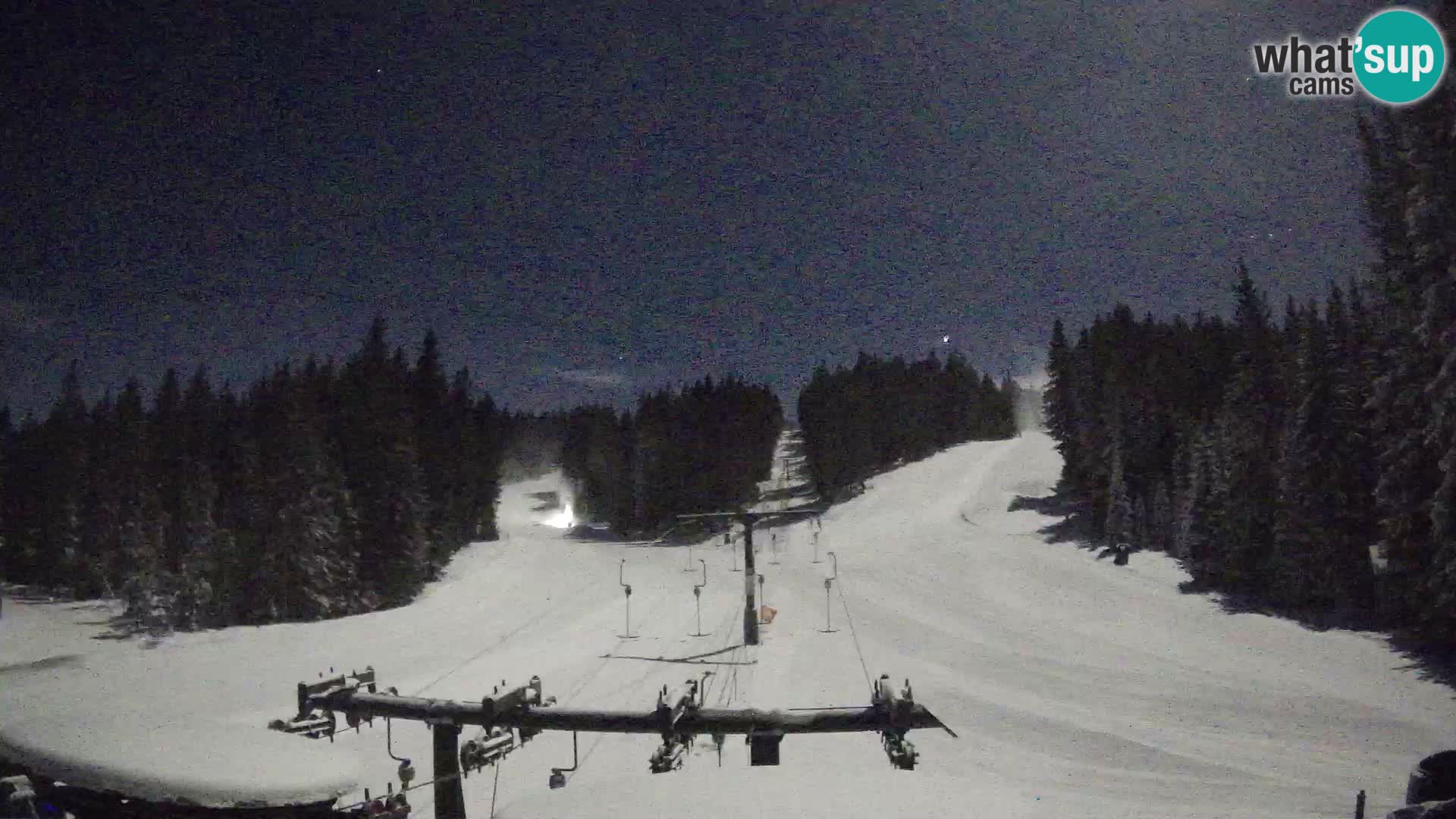 Station de ski Rogla Webcam Ostruščica pistes 1 et 2