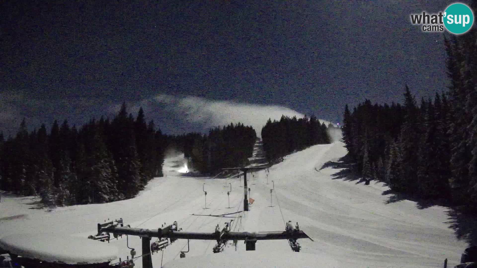 Station de ski Rogla Webcam Ostruščica pistes 1 et 2