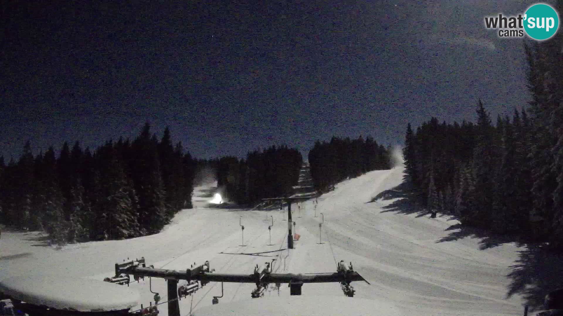 Station de ski Rogla Webcam Ostruščica pistes 1 et 2