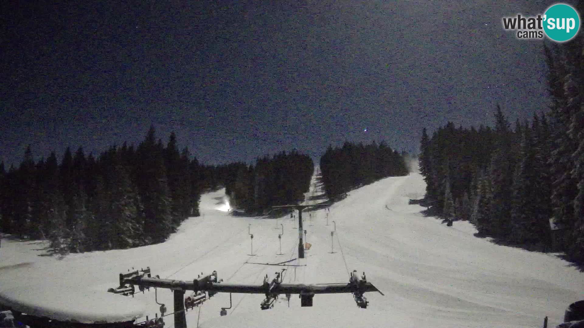 Estación de esquí Rogla Webcam Ostruščica pistas 1 y 2