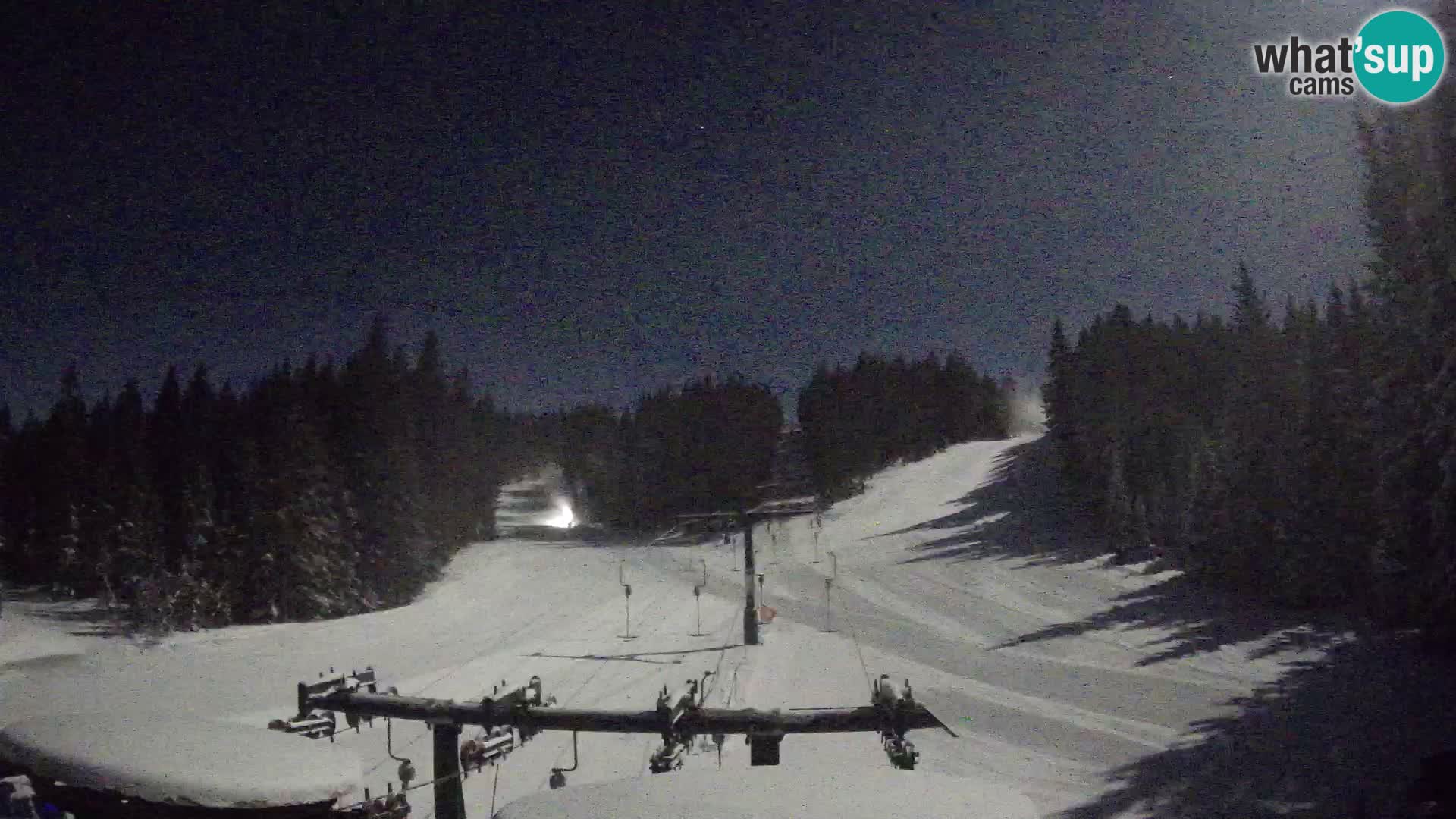 Station de ski Rogla Webcam Ostruščica pistes 1 et 2