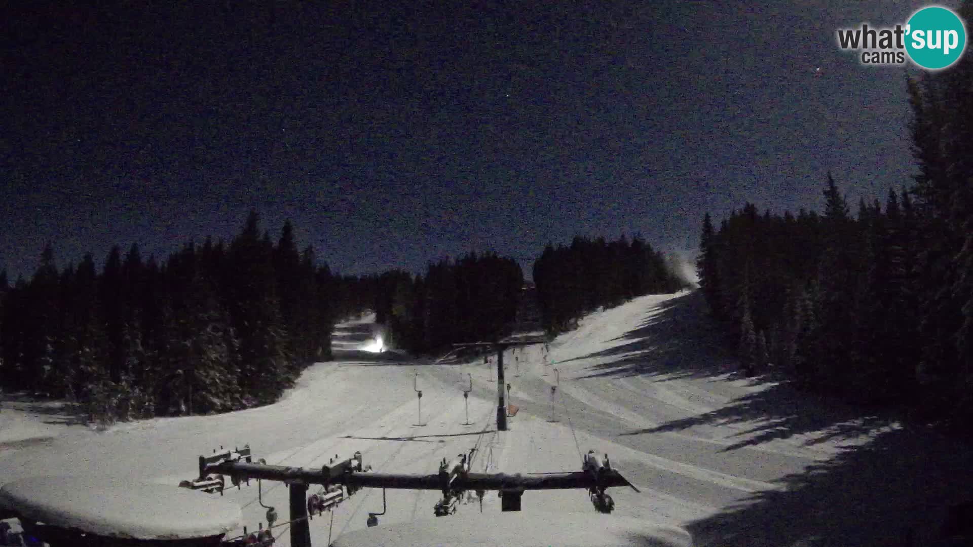 Station de ski Rogla Webcam Ostruščica pistes 1 et 2