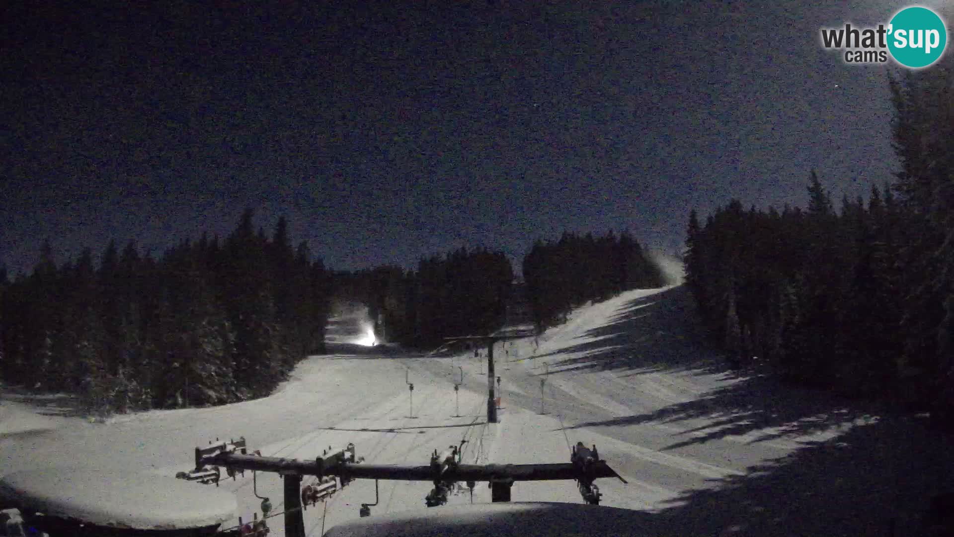 Station de ski Rogla Webcam Ostruščica pistes 1 et 2