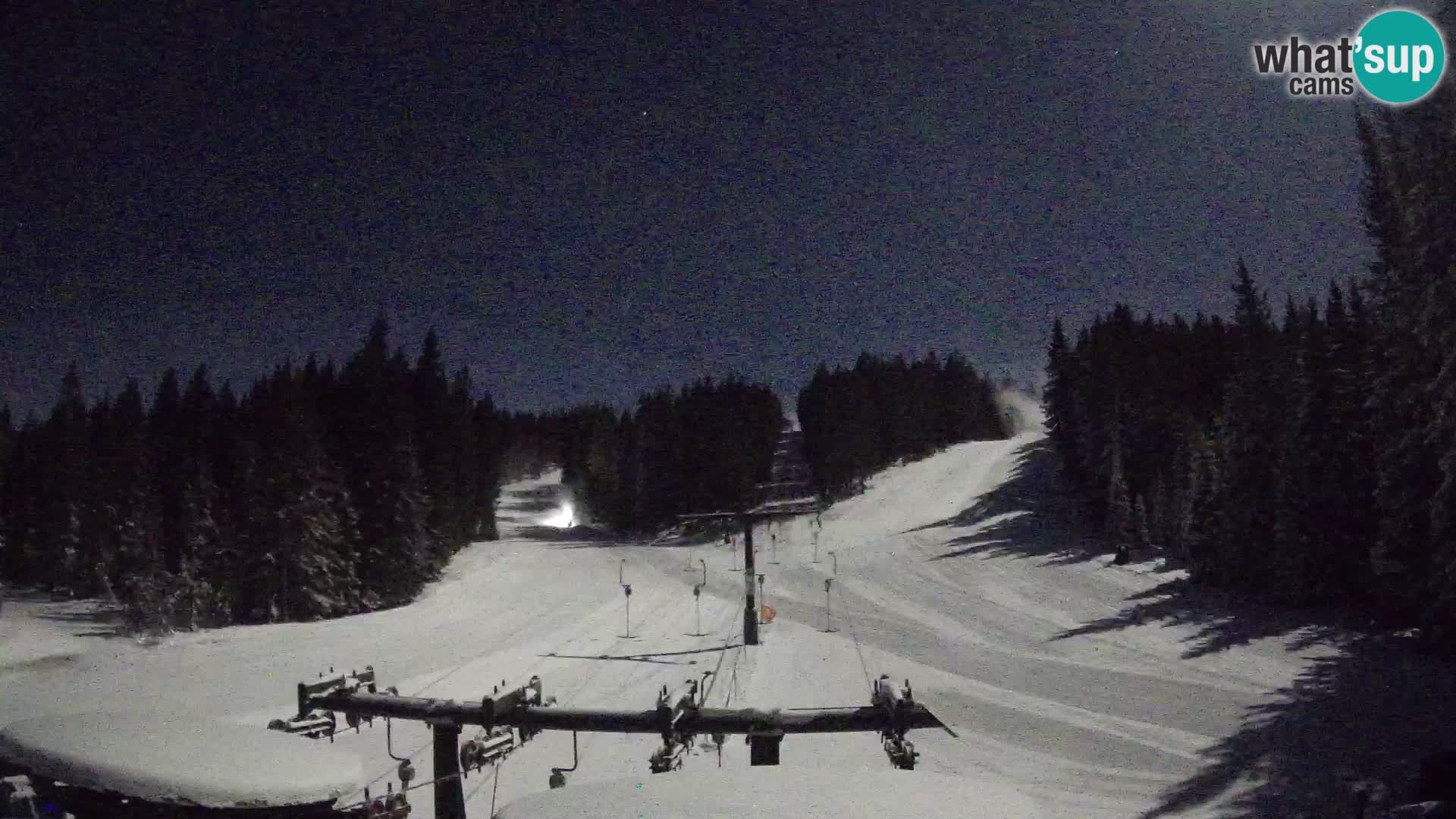 Station de ski Rogla Webcam Ostruščica pistes 1 et 2