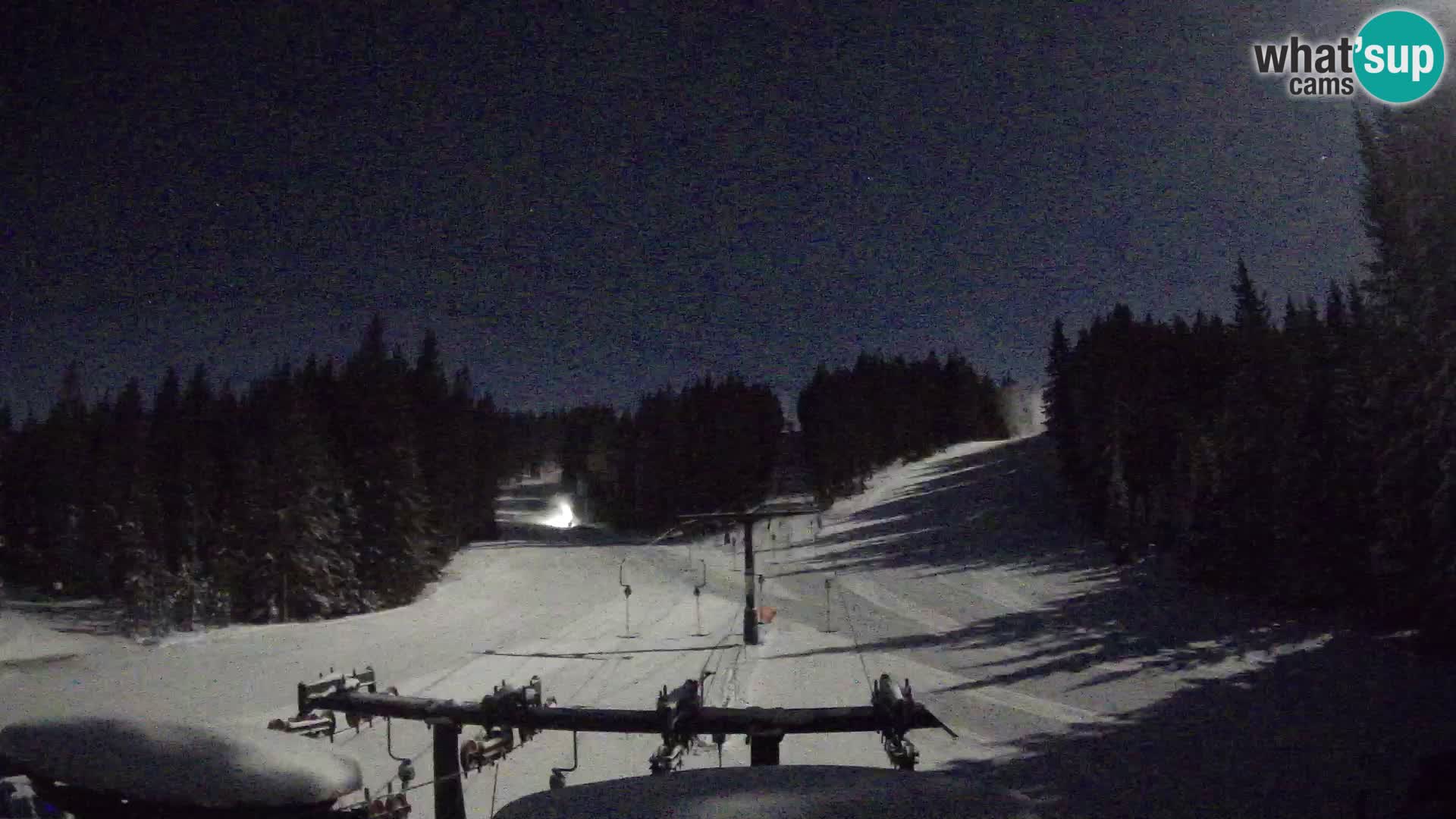 Station de ski Rogla Webcam Ostruščica pistes 1 et 2