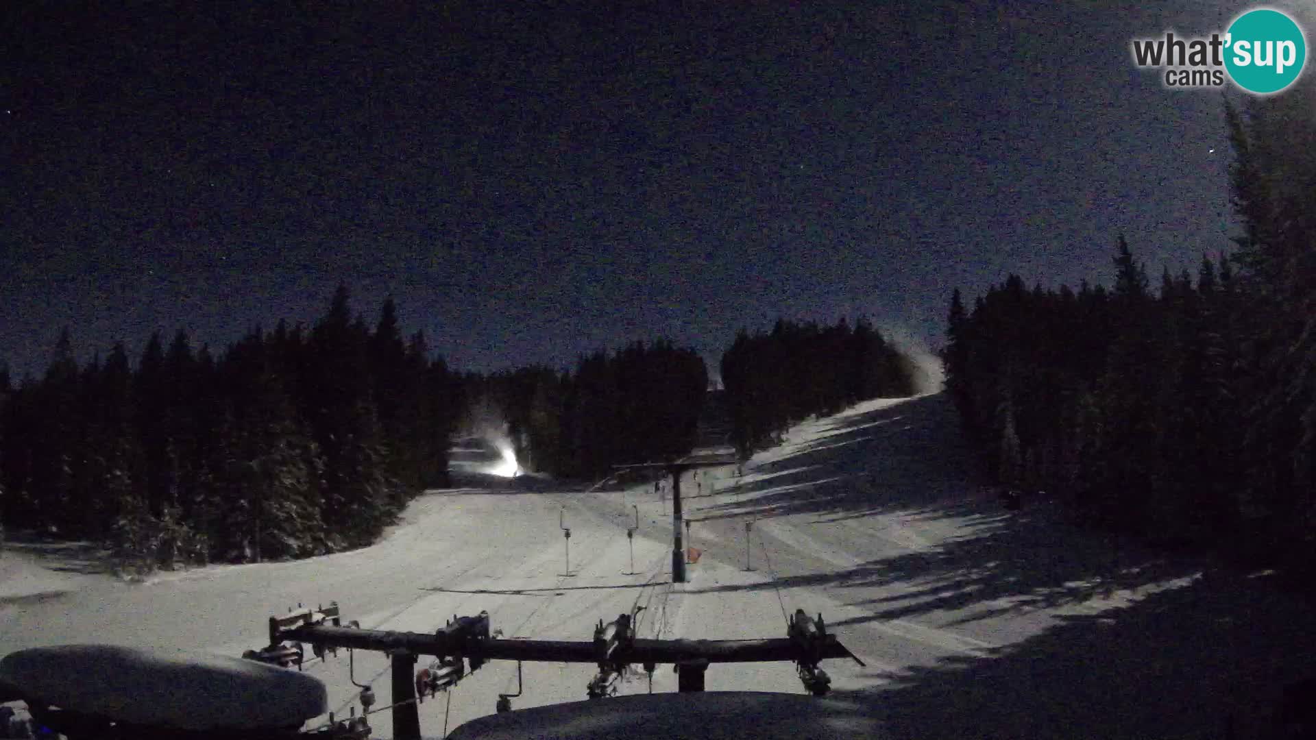 Station de ski Rogla Webcam Ostruščica pistes 1 et 2