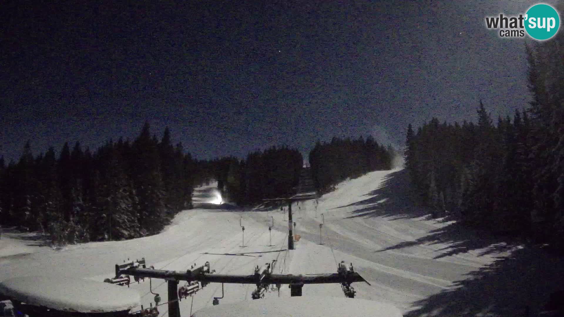 Station de ski Rogla Webcam Ostruščica pistes 1 et 2