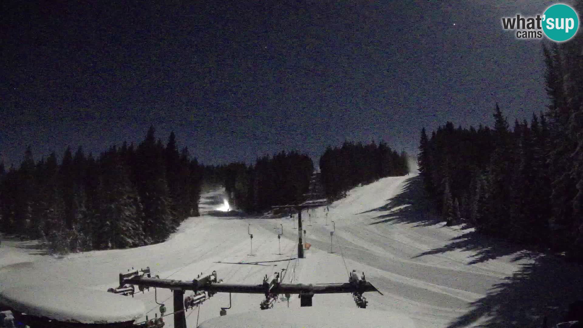 Station de ski Rogla Webcam Ostruščica pistes 1 et 2