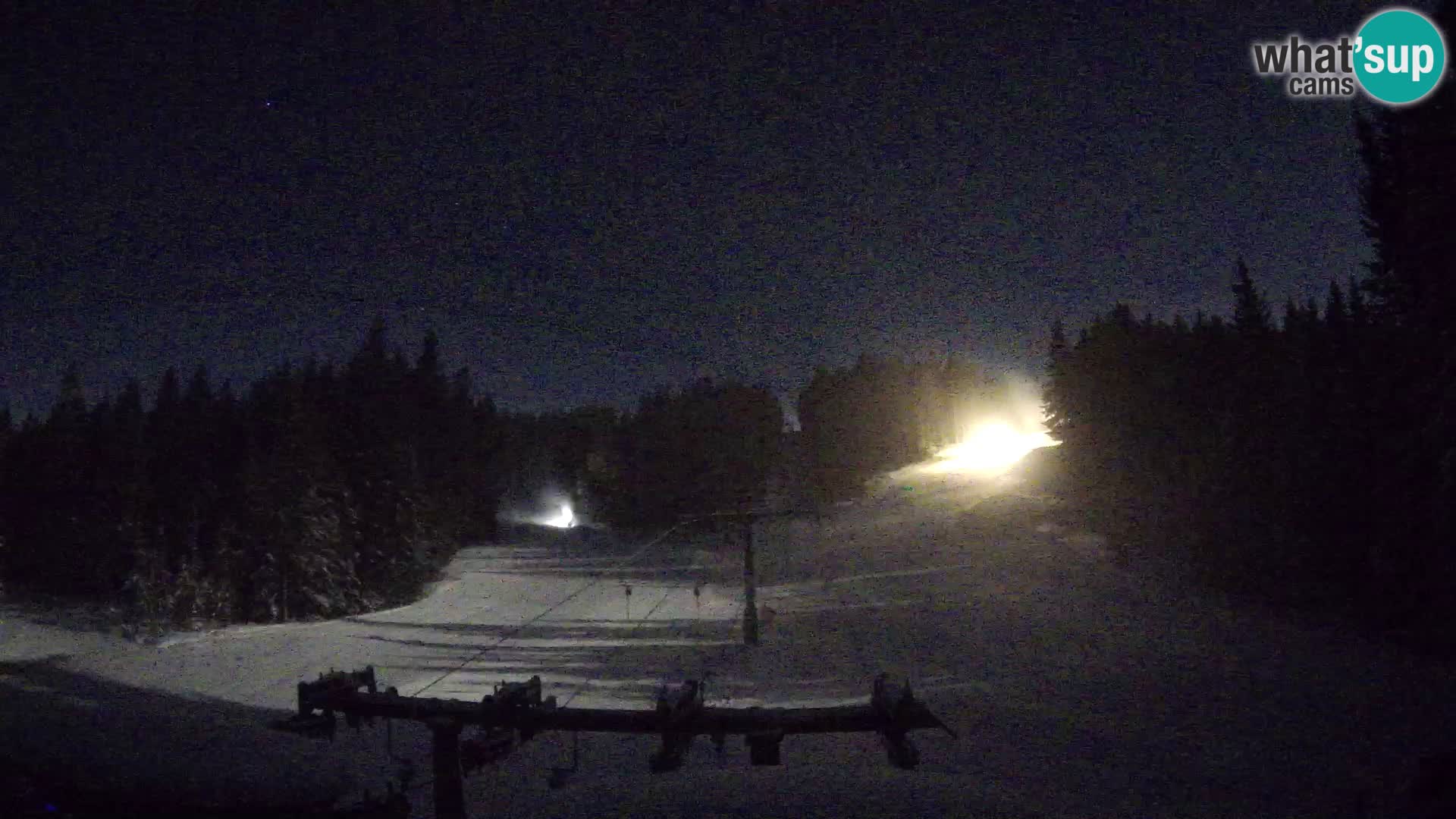 Station de ski Rogla Webcam Ostruščica pistes 1 et 2