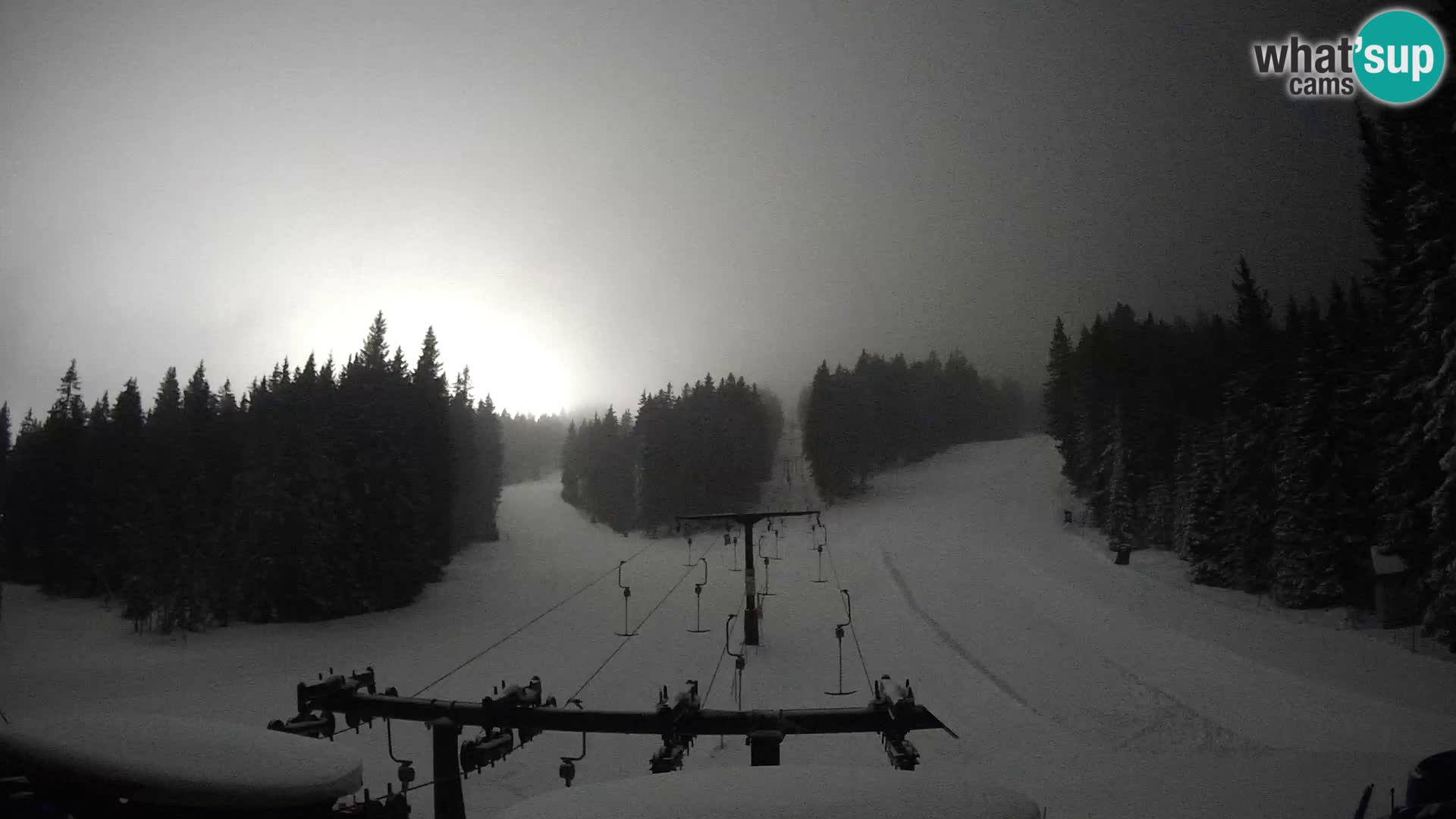 Station de ski Rogla Webcam Ostruščica pistes 1 et 2