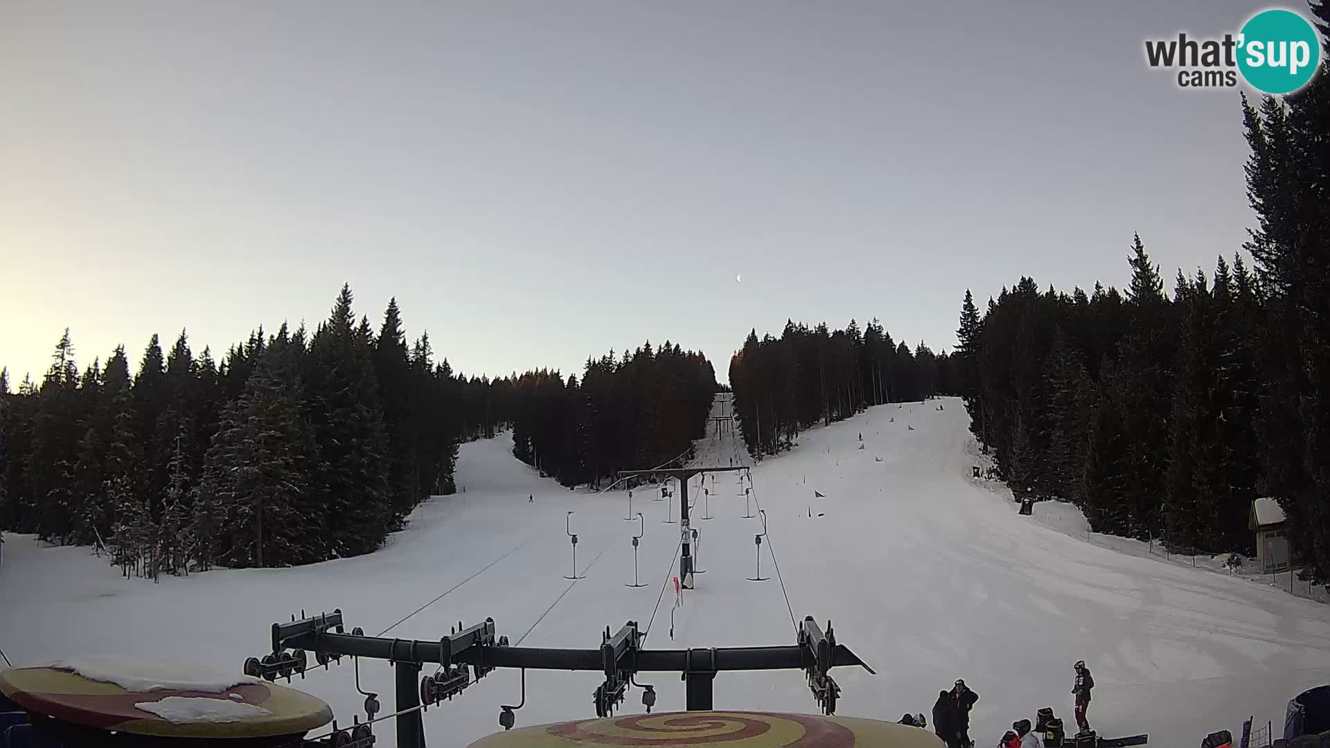 Comprensorio sciistico Rogla Webcam live Ostruščica piste 1 e 2