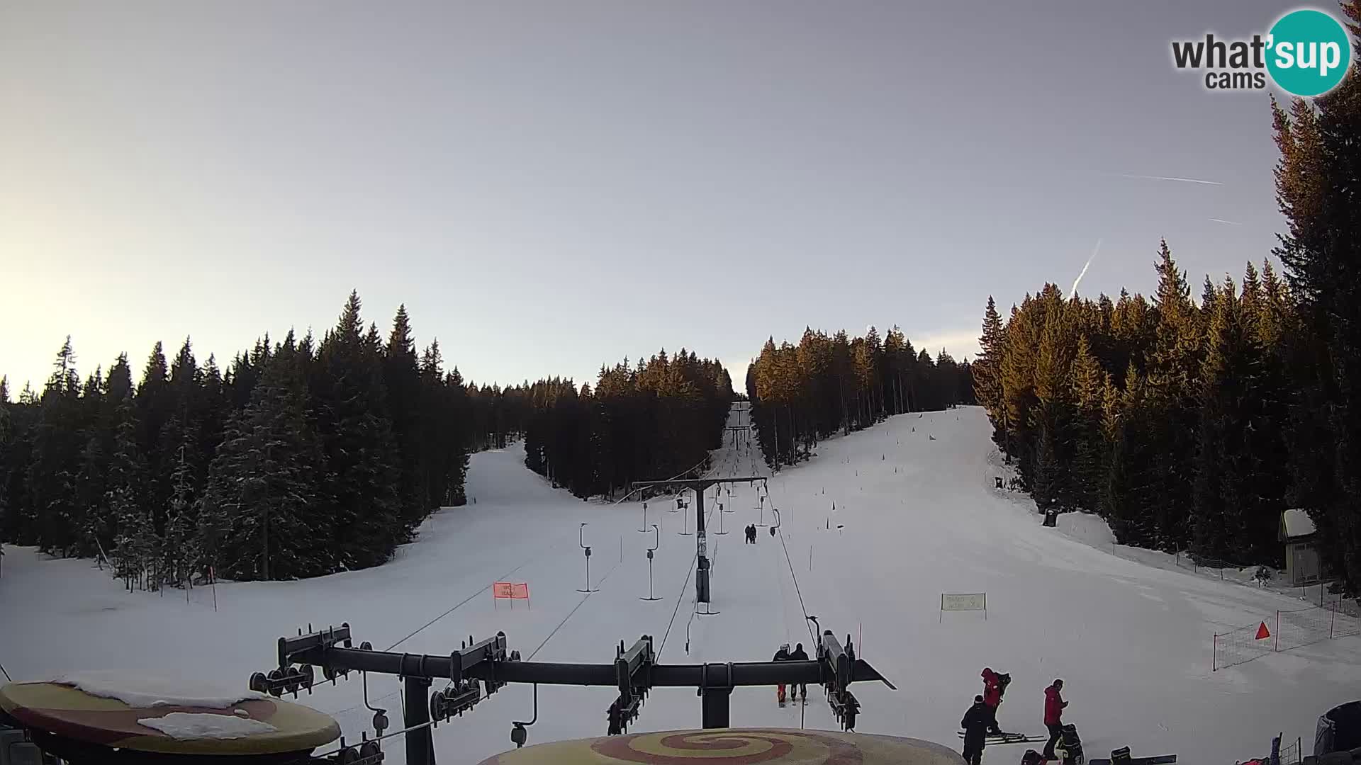 Estación de esquí Rogla Webcam Ostruščica pistas 1 y 2