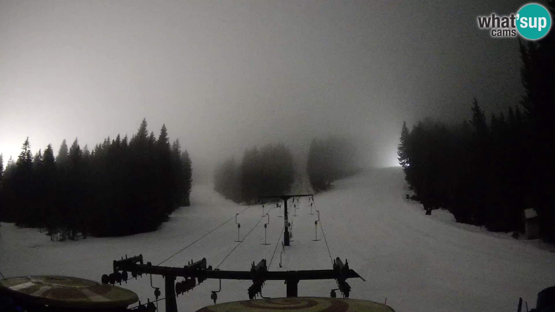 Comprensorio sciistico Rogla Webcam live Ostruščica piste 1 e 2