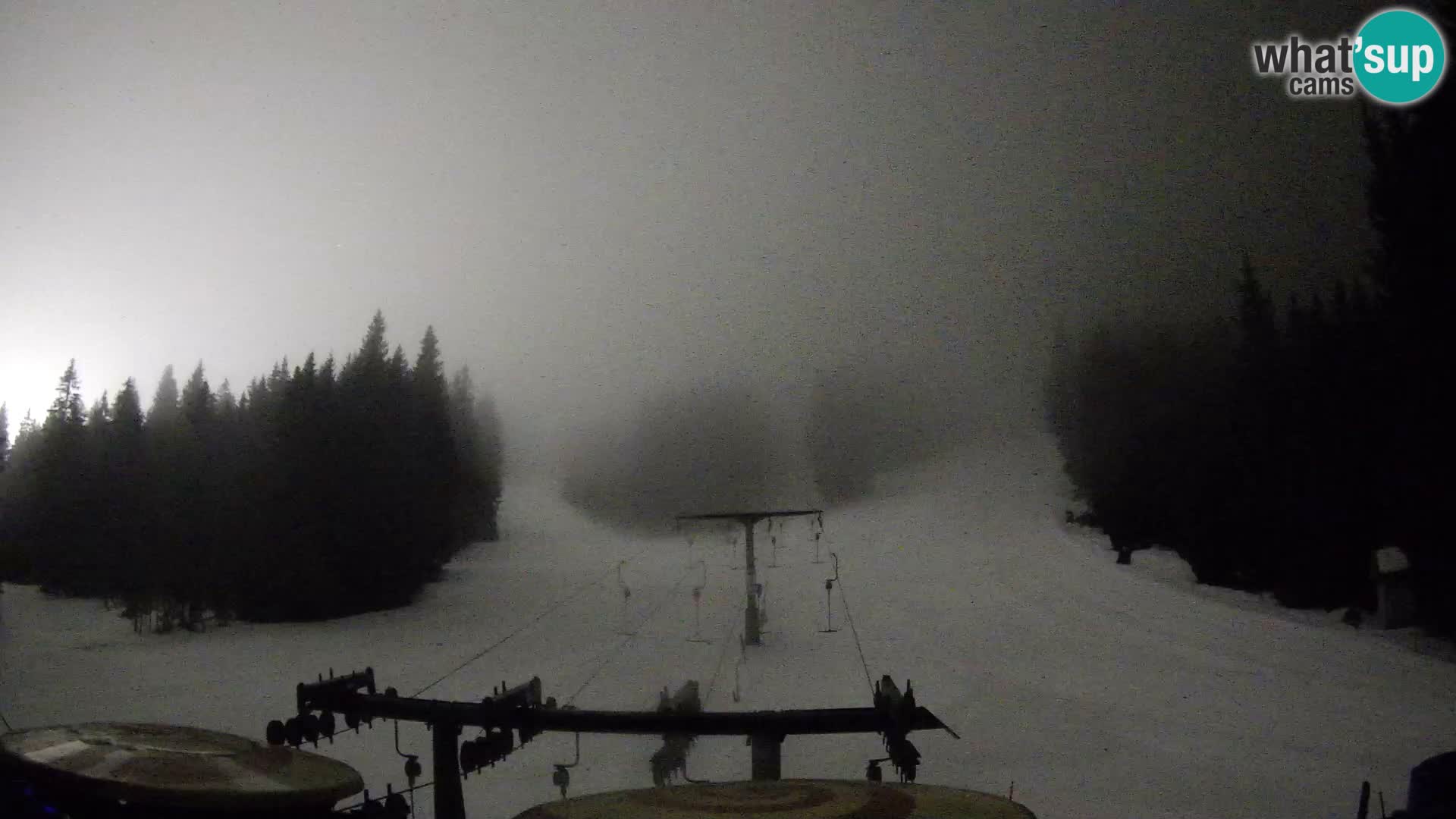 Skigebiet Rogla Webcam Ostruščica Piste 1 und 2