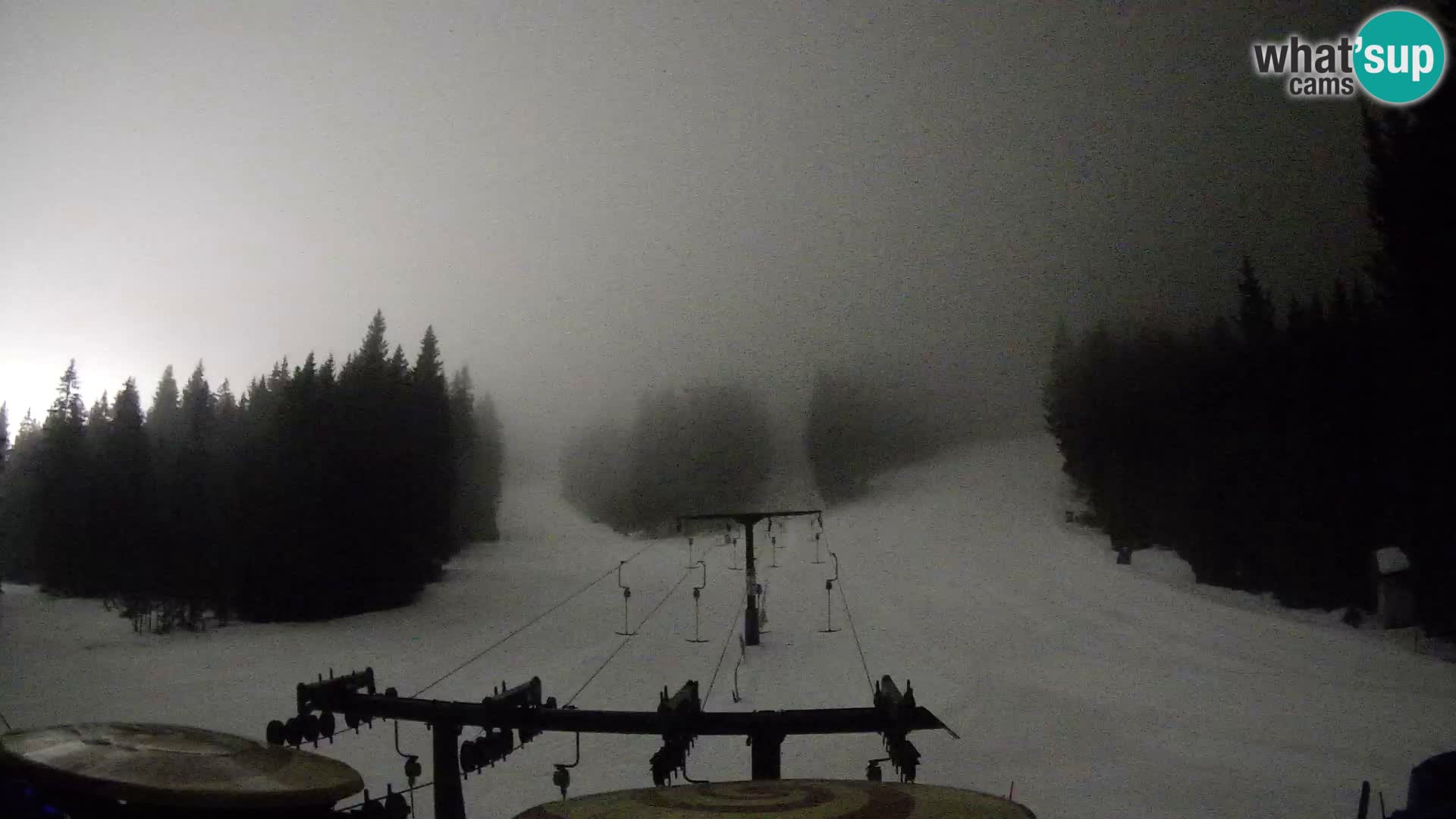 Comprensorio sciistico Rogla Webcam live Ostruščica piste 1 e 2