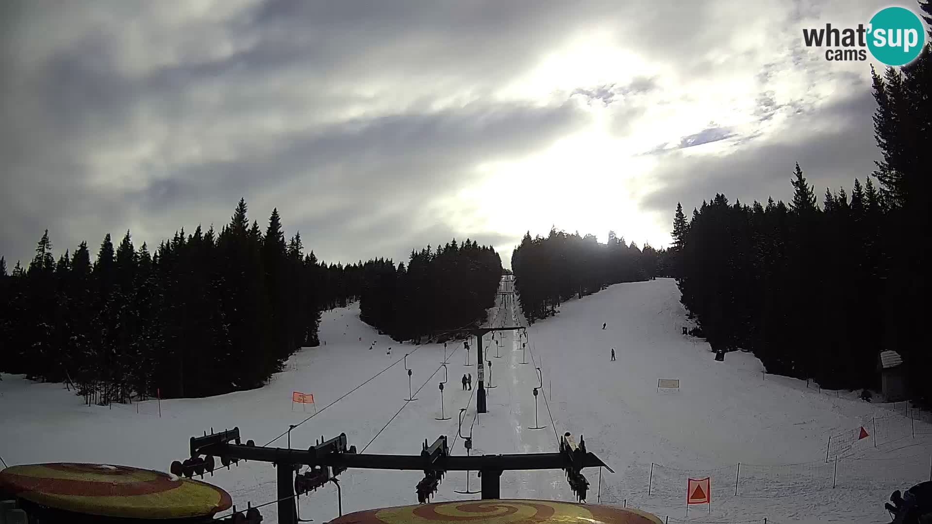 Station de ski Rogla Webcam Ostruščica pistes 1 et 2