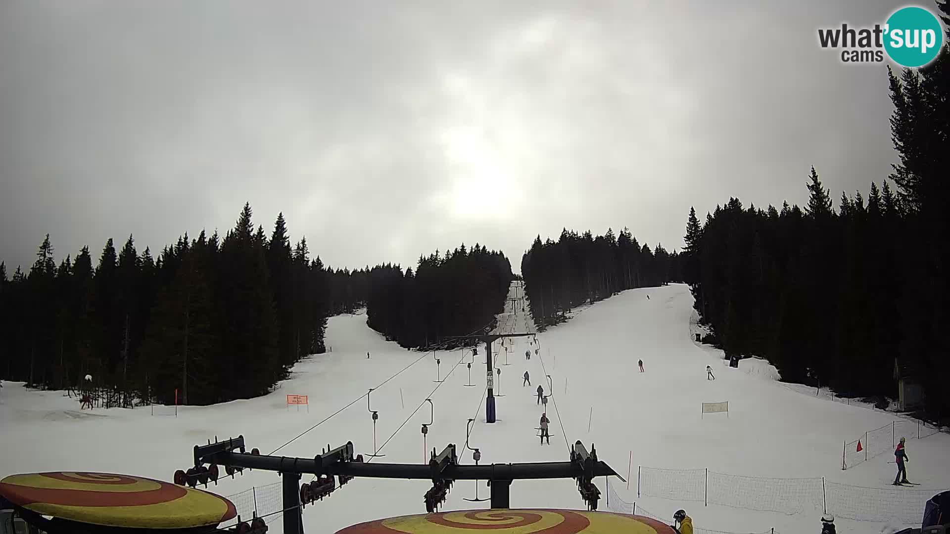 Station de ski Rogla Webcam Ostruščica pistes 1 et 2