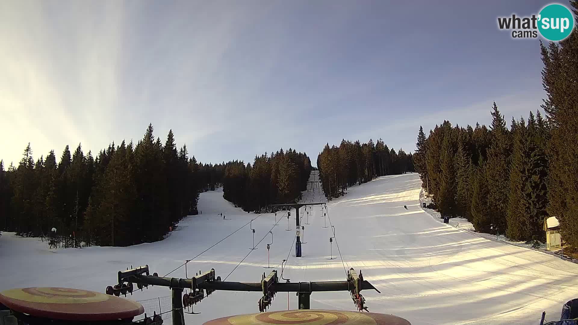 Comprensorio sciistico Rogla Webcam live Ostruščica piste 1 e 2