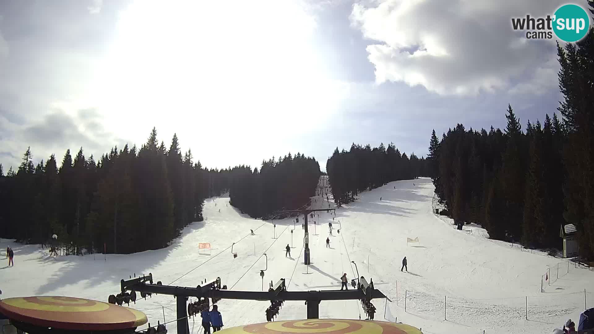 Station de ski Rogla Webcam Ostruščica pistes 1 et 2