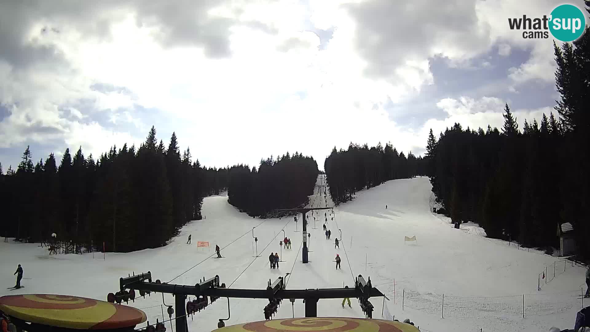 Station de ski Rogla Webcam Ostruščica pistes 1 et 2