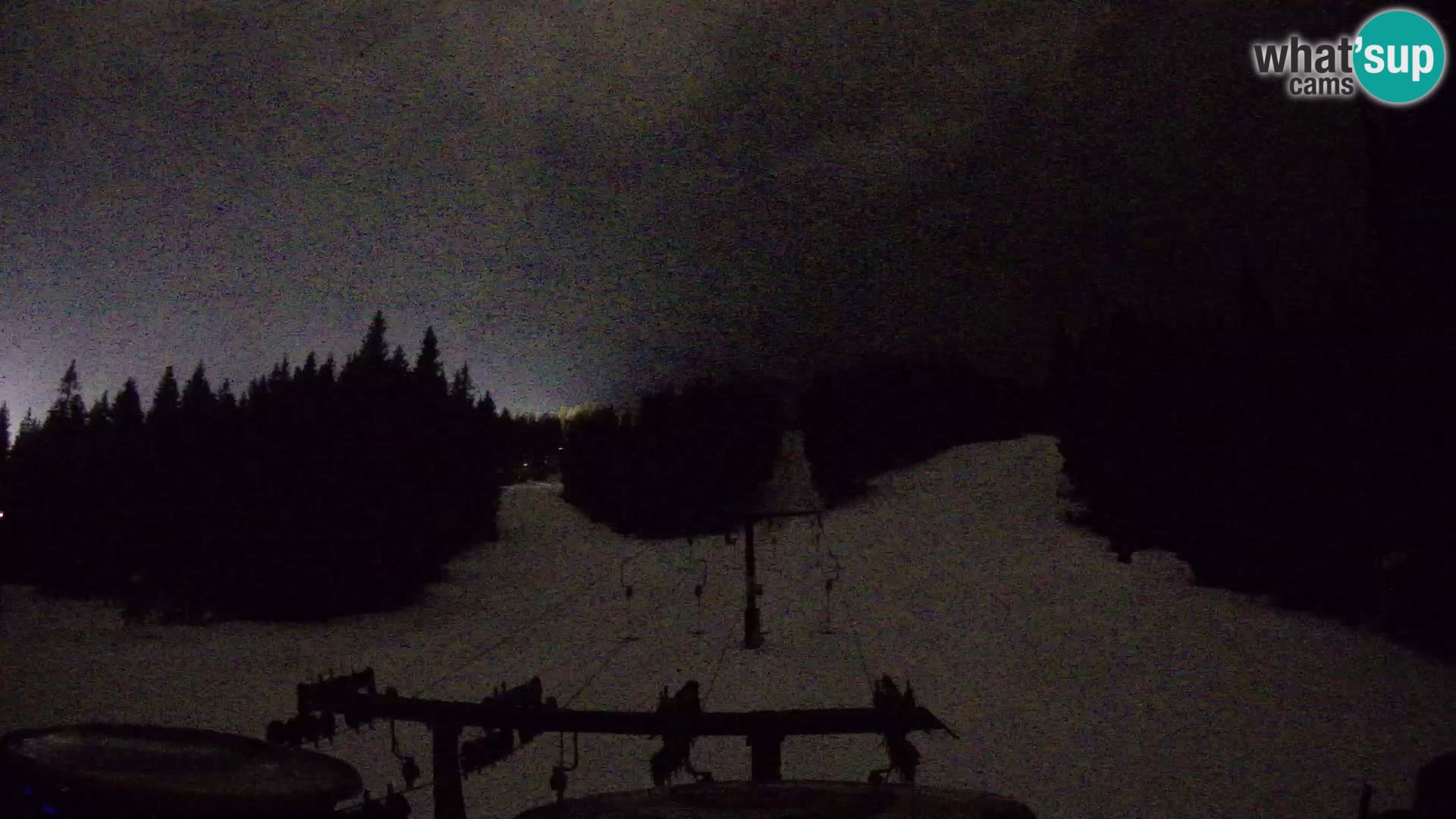 Skigebiet Rogla Webcam Ostruščica Piste 1 und 2