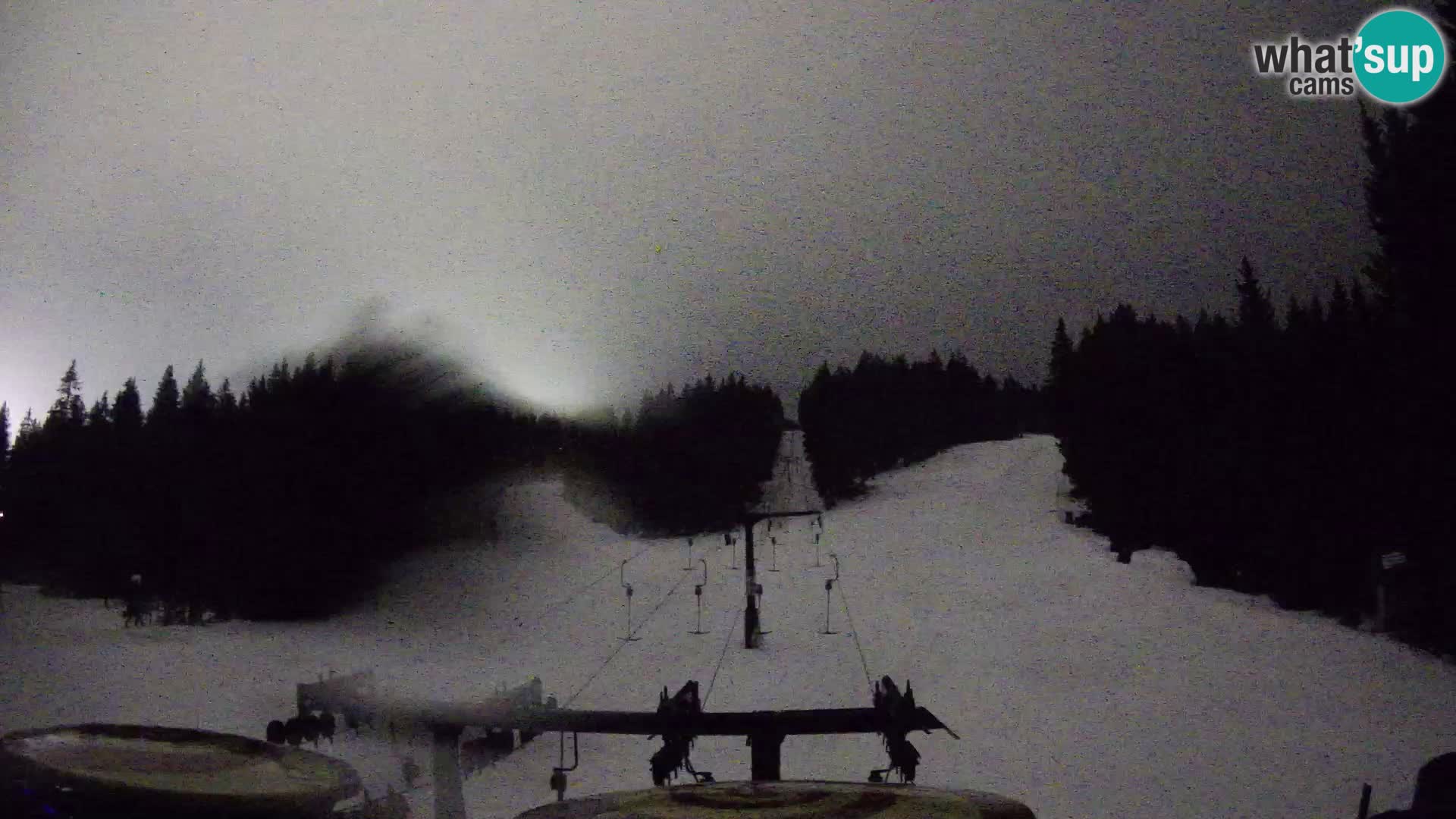 Comprensorio sciistico Rogla Webcam live Ostruščica piste 1 e 2