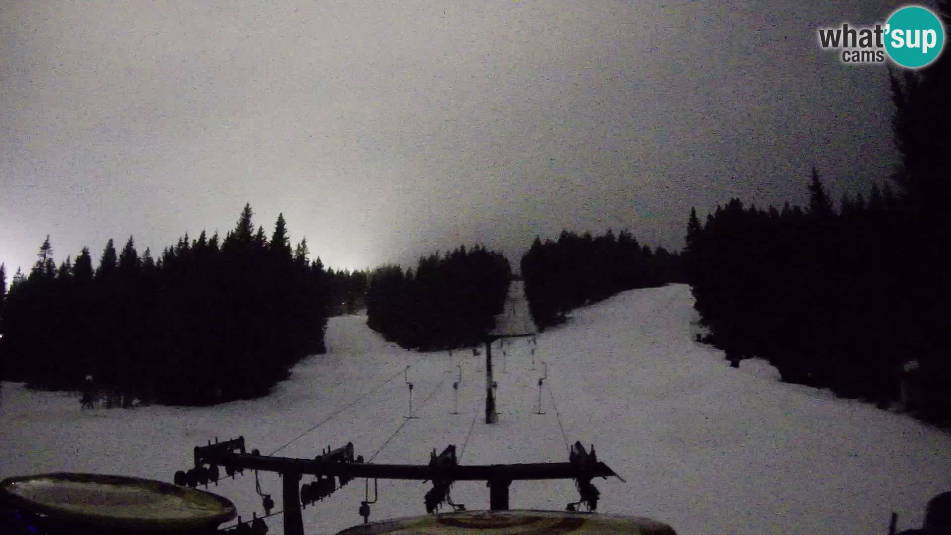 Estación de esquí Rogla Webcam Ostruščica pistas 1 y 2