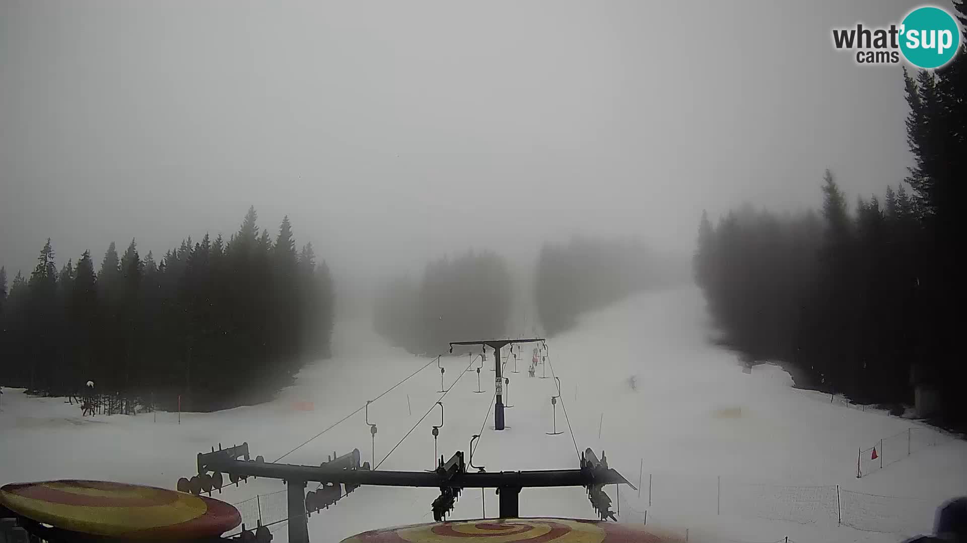 Skigebiet Rogla Webcam Ostruščica Piste 1 und 2