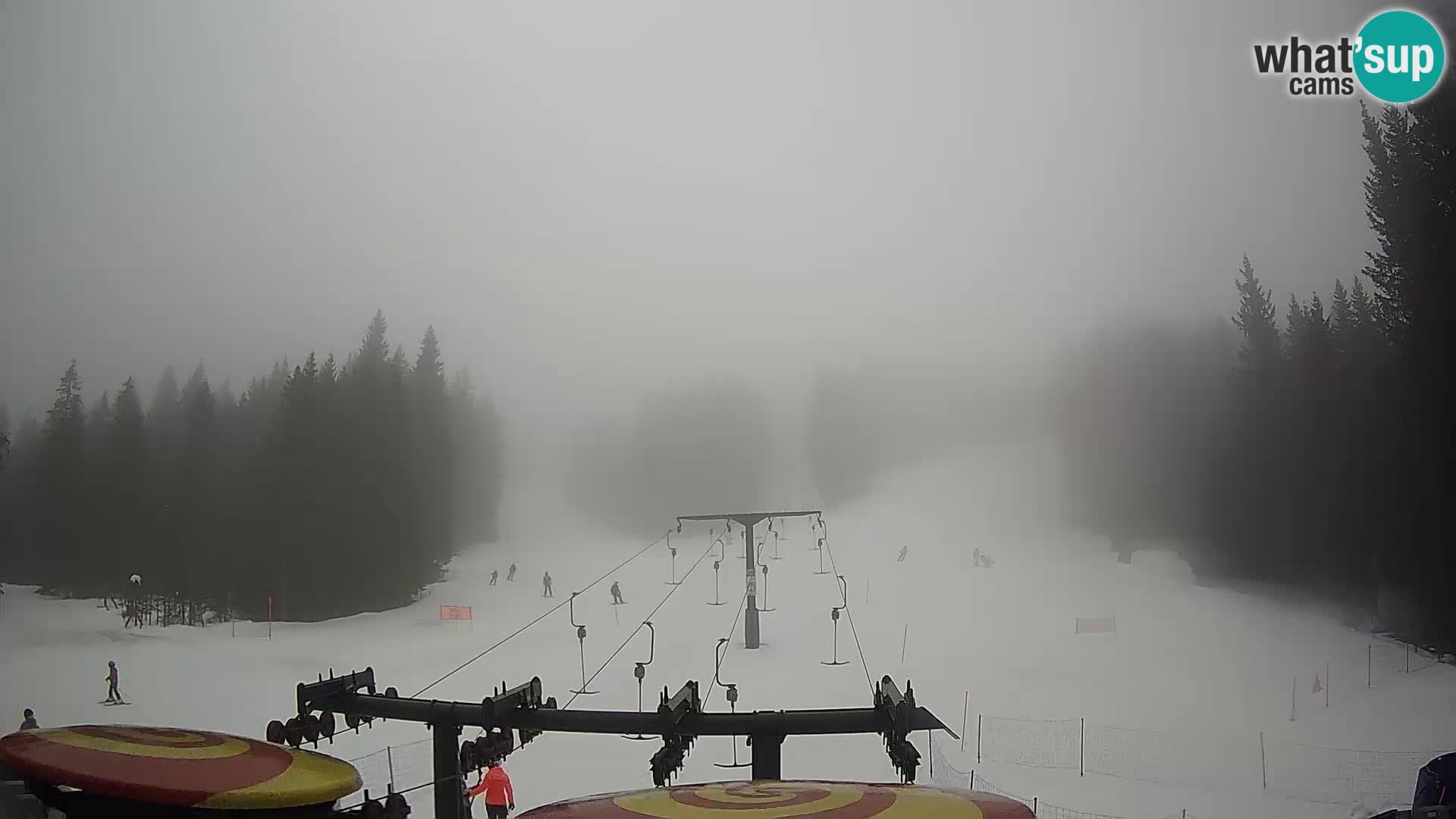 Estación de esquí Rogla Webcam Ostruščica pistas 1 y 2