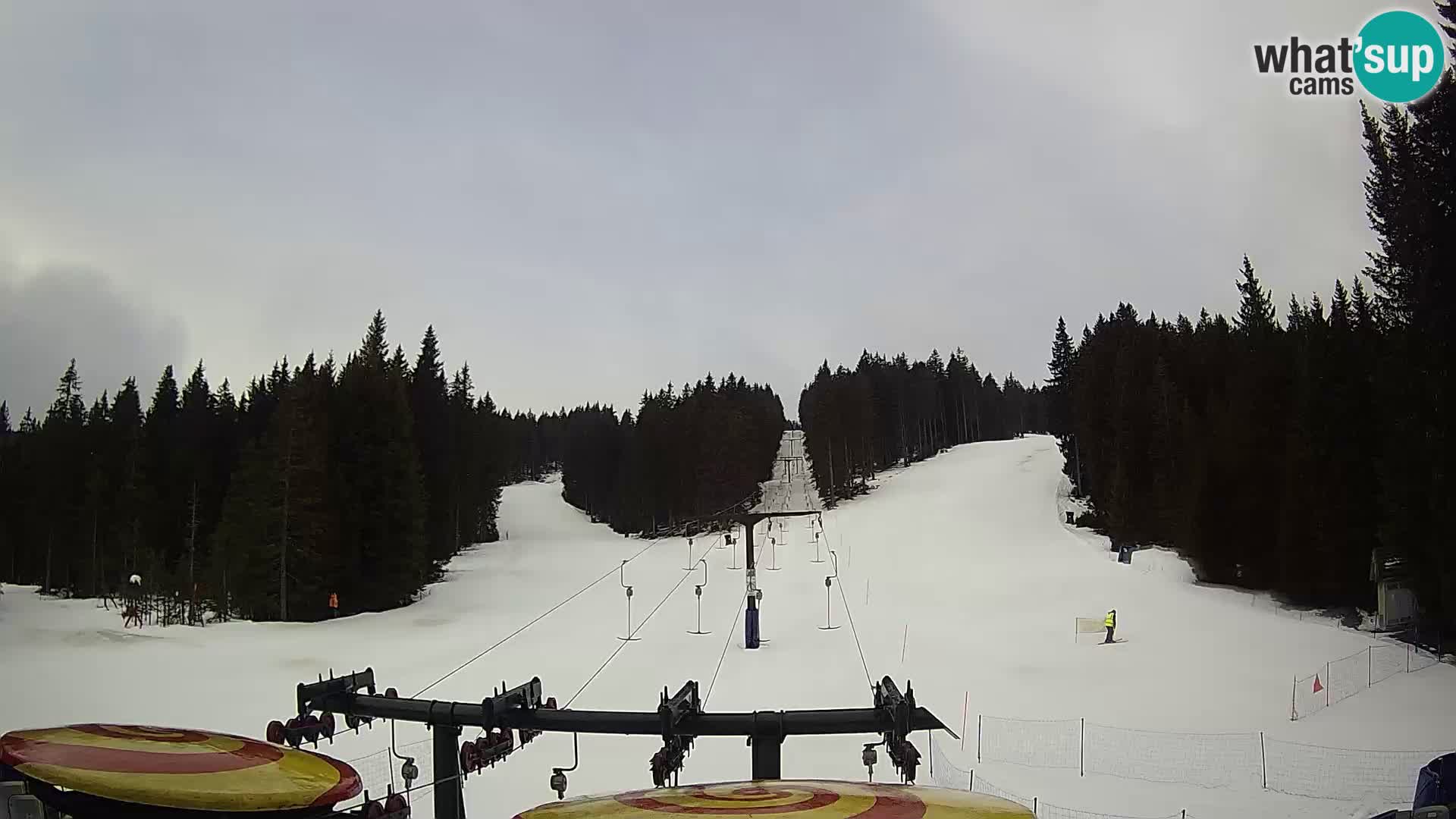 Station de ski Rogla Webcam Ostruščica pistes 1 et 2