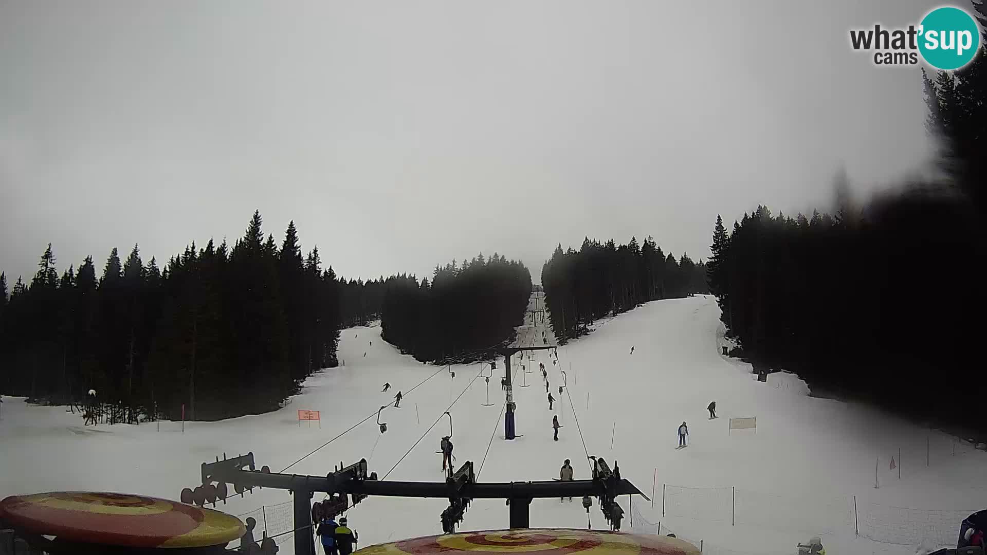 Station de ski Rogla Webcam Ostruščica pistes 1 et 2