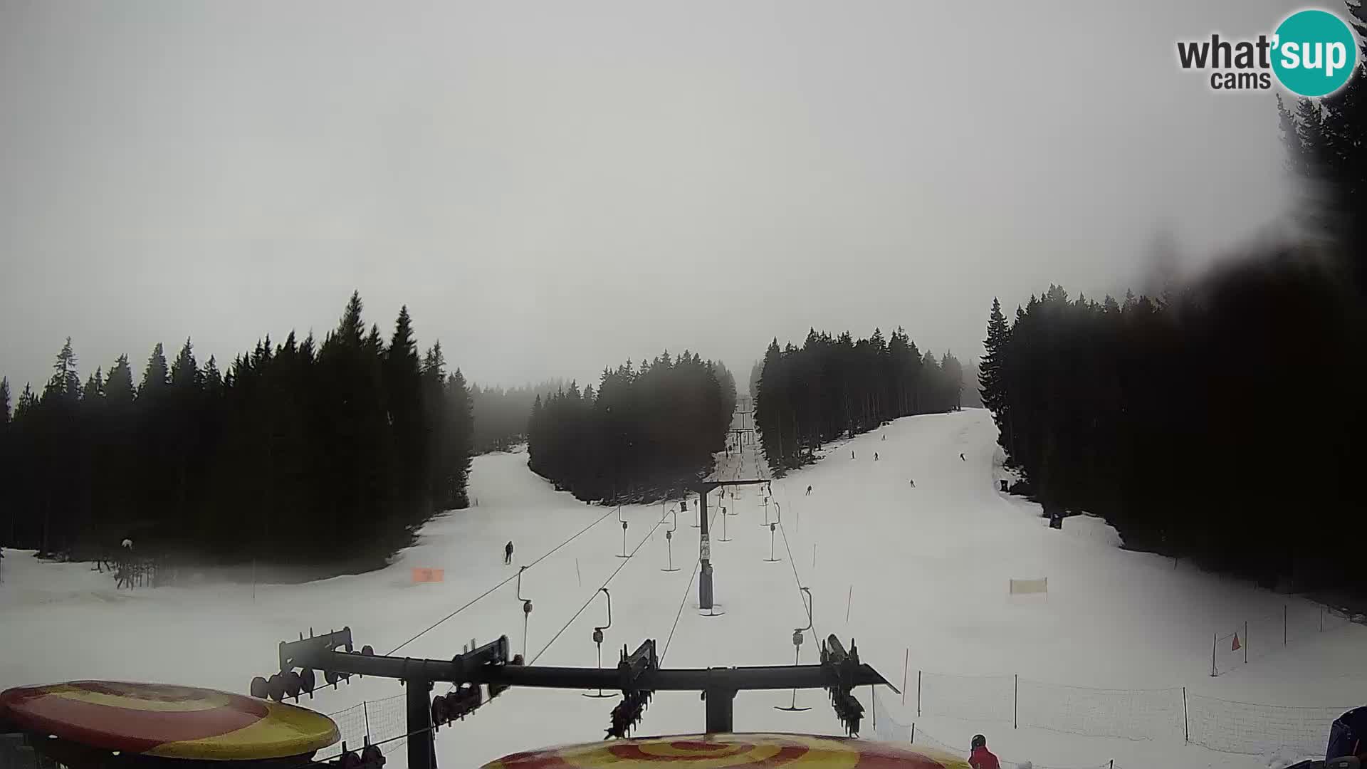 Estación de esquí Rogla Webcam Ostruščica pistas 1 y 2