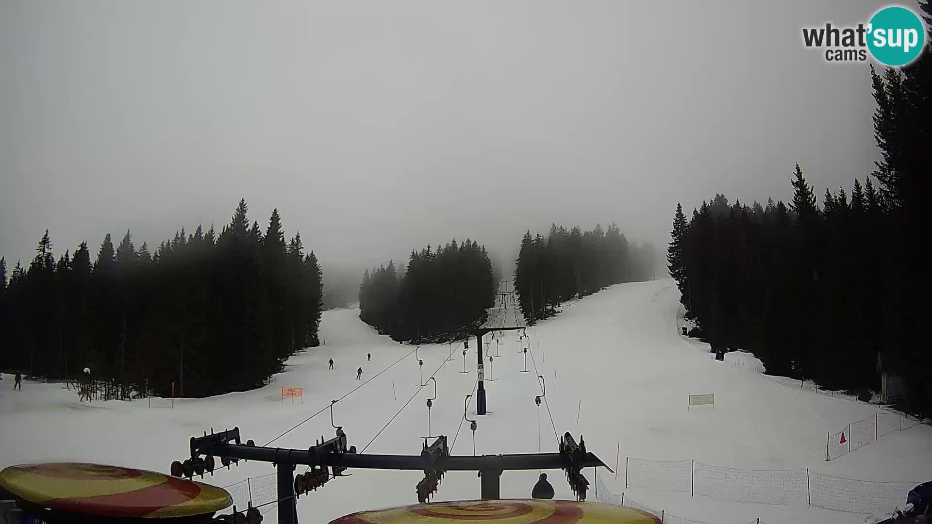 Station de ski Rogla Webcam Ostruščica pistes 1 et 2