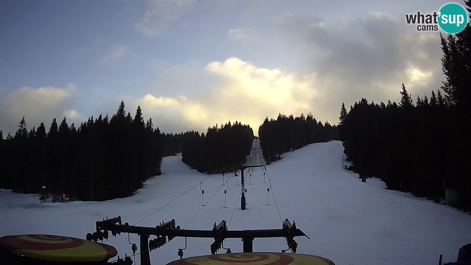 Estación de esquí Rogla Webcam Ostruščica pistas 1 y 2