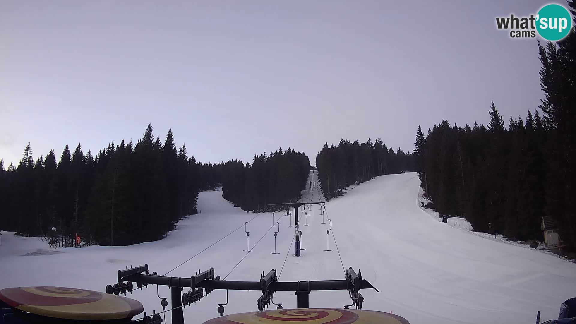 Station de ski Rogla Webcam Ostruščica pistes 1 et 2