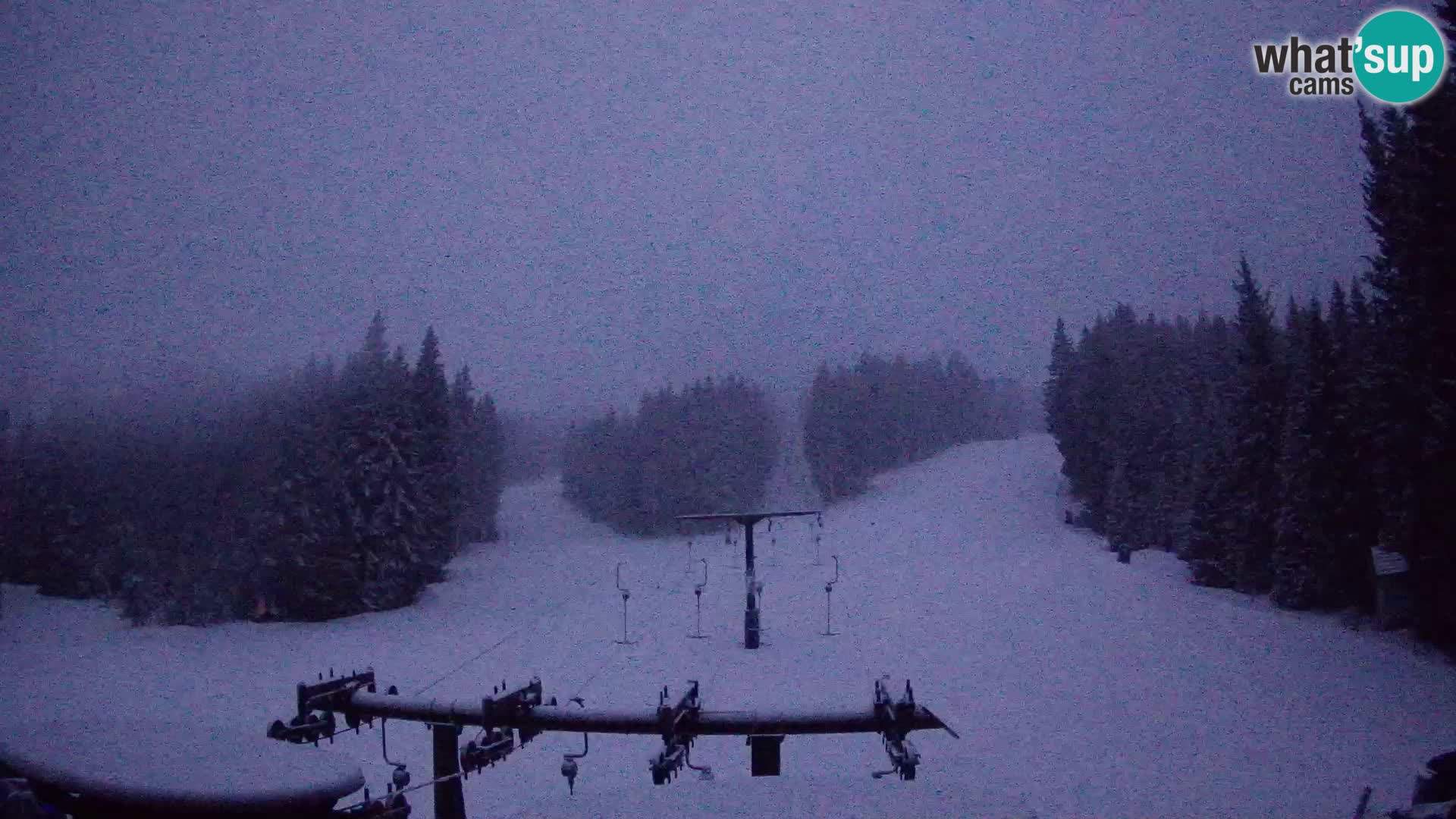 Estación de esquí Rogla Webcam Ostruščica pistas 1 y 2