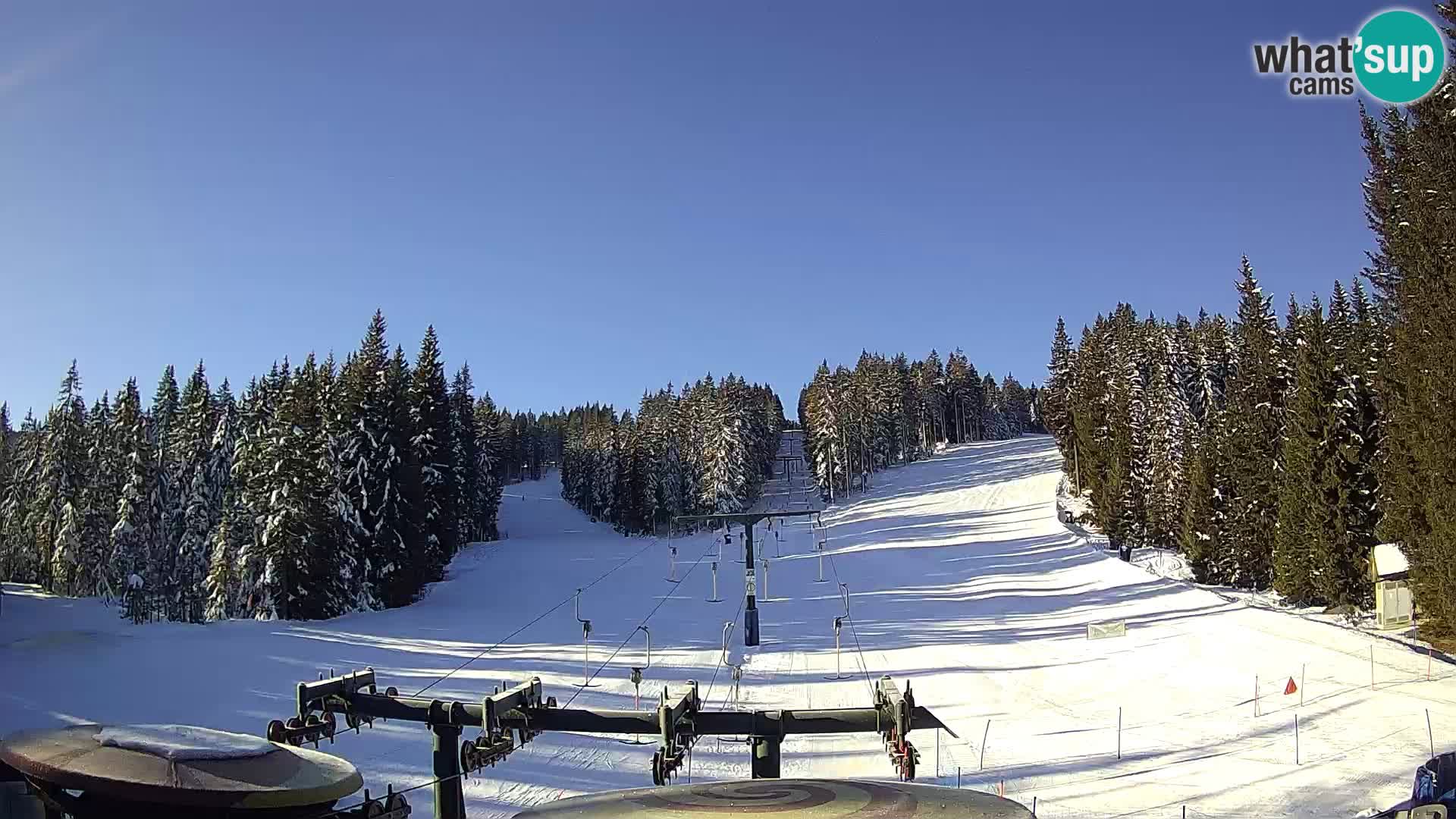 Estación de esquí Rogla Webcam Ostruščica pistas 1 y 2