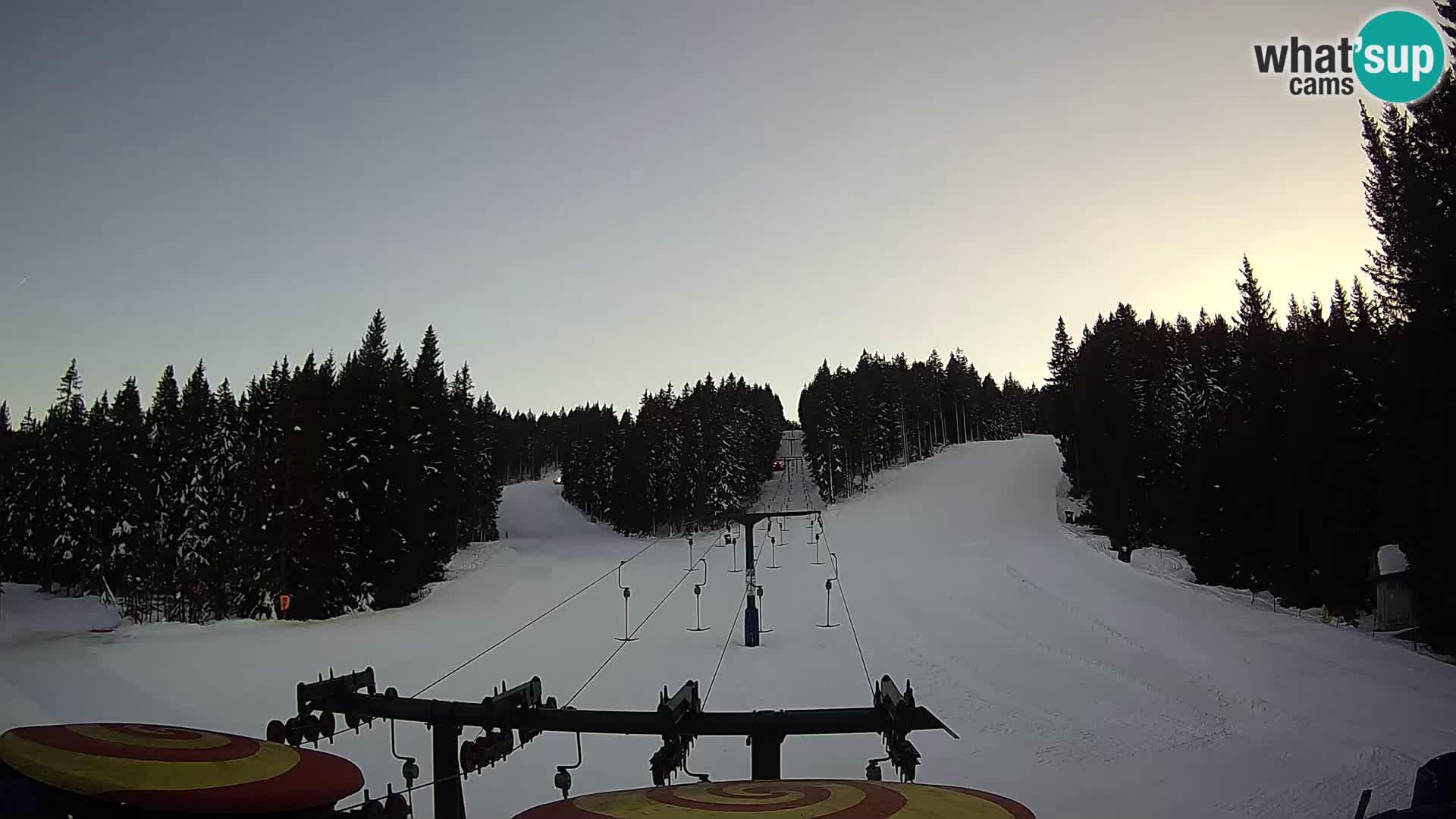 Station de ski Rogla Webcam Ostruščica pistes 1 et 2