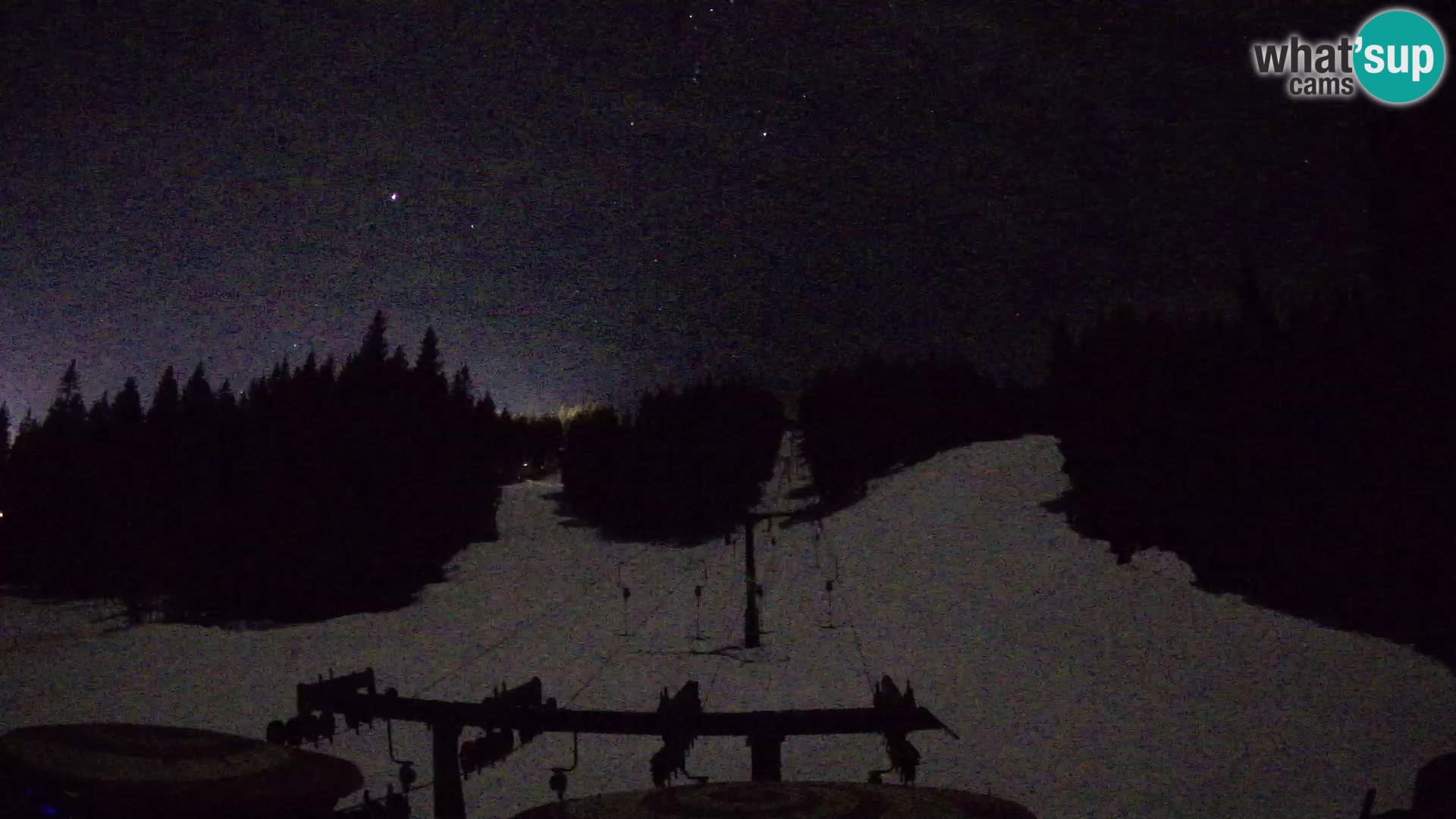 Station de ski Rogla Webcam Ostruščica pistes 1 et 2