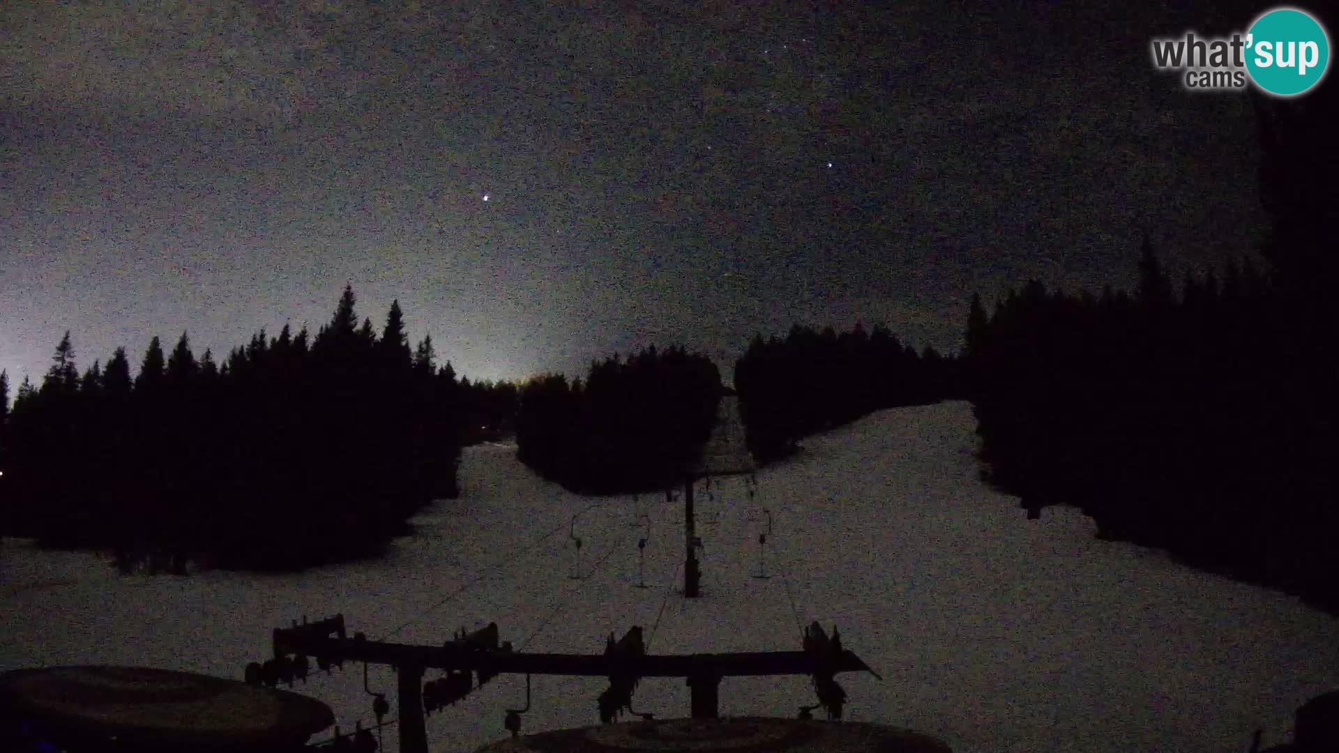 Estación de esquí Rogla Webcam Ostruščica pistas 1 y 2